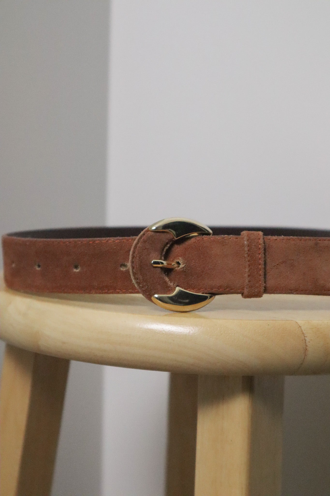 Vintage x Suede Belt (S/M)
