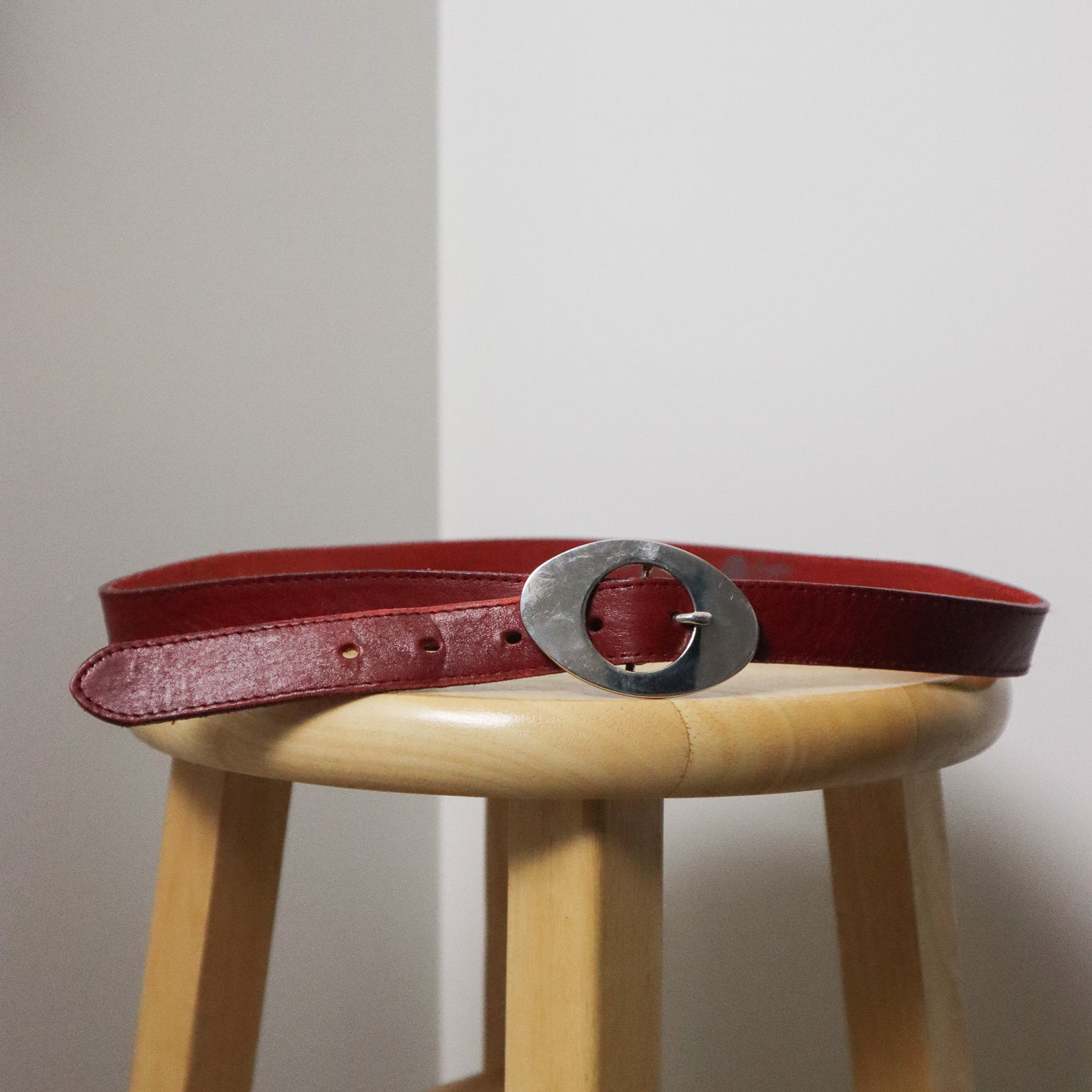 Made in Canada x Vintage x Leather Belt (L)