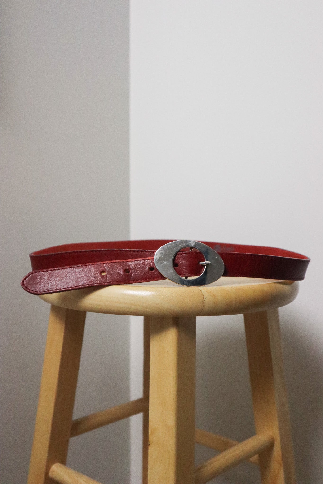 Made in Canada x Vintage x Leather Belt (L)