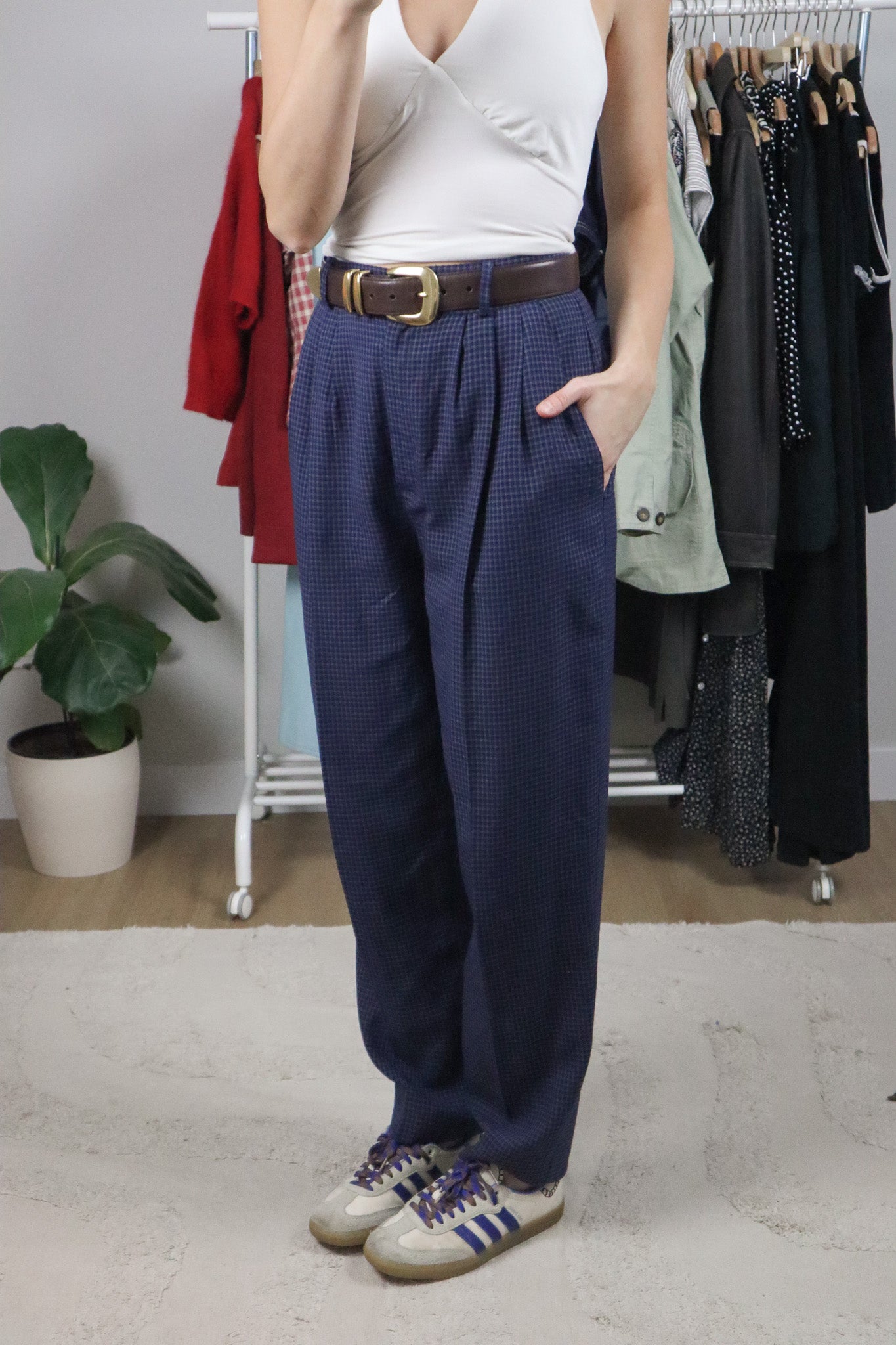 Made in USA x Vintage x Plaid Trouser (6/8)