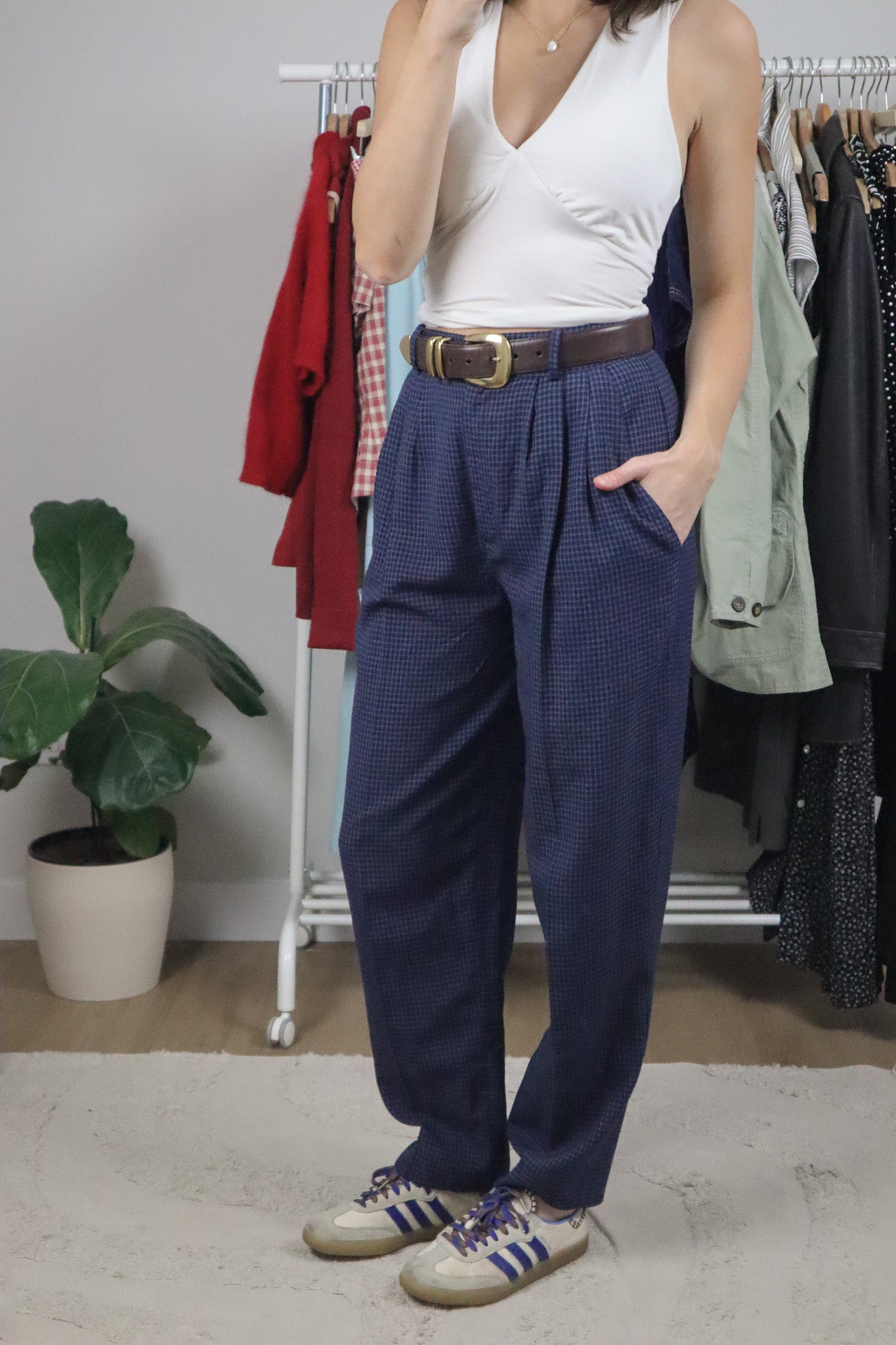 Made in USA x Vintage x Plaid Trouser (6/8)