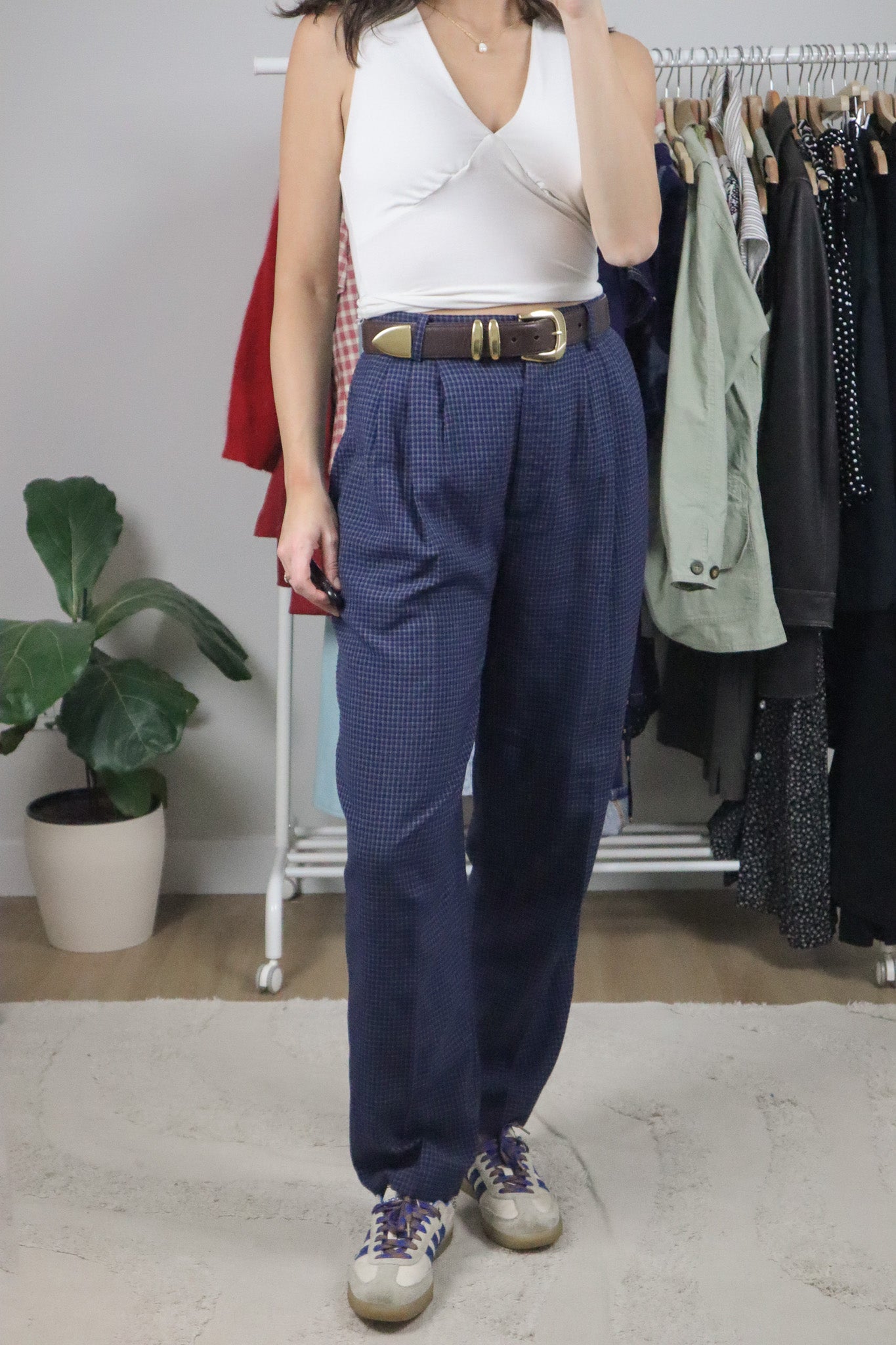 Made in USA x Vintage x Plaid Trouser (6/8)