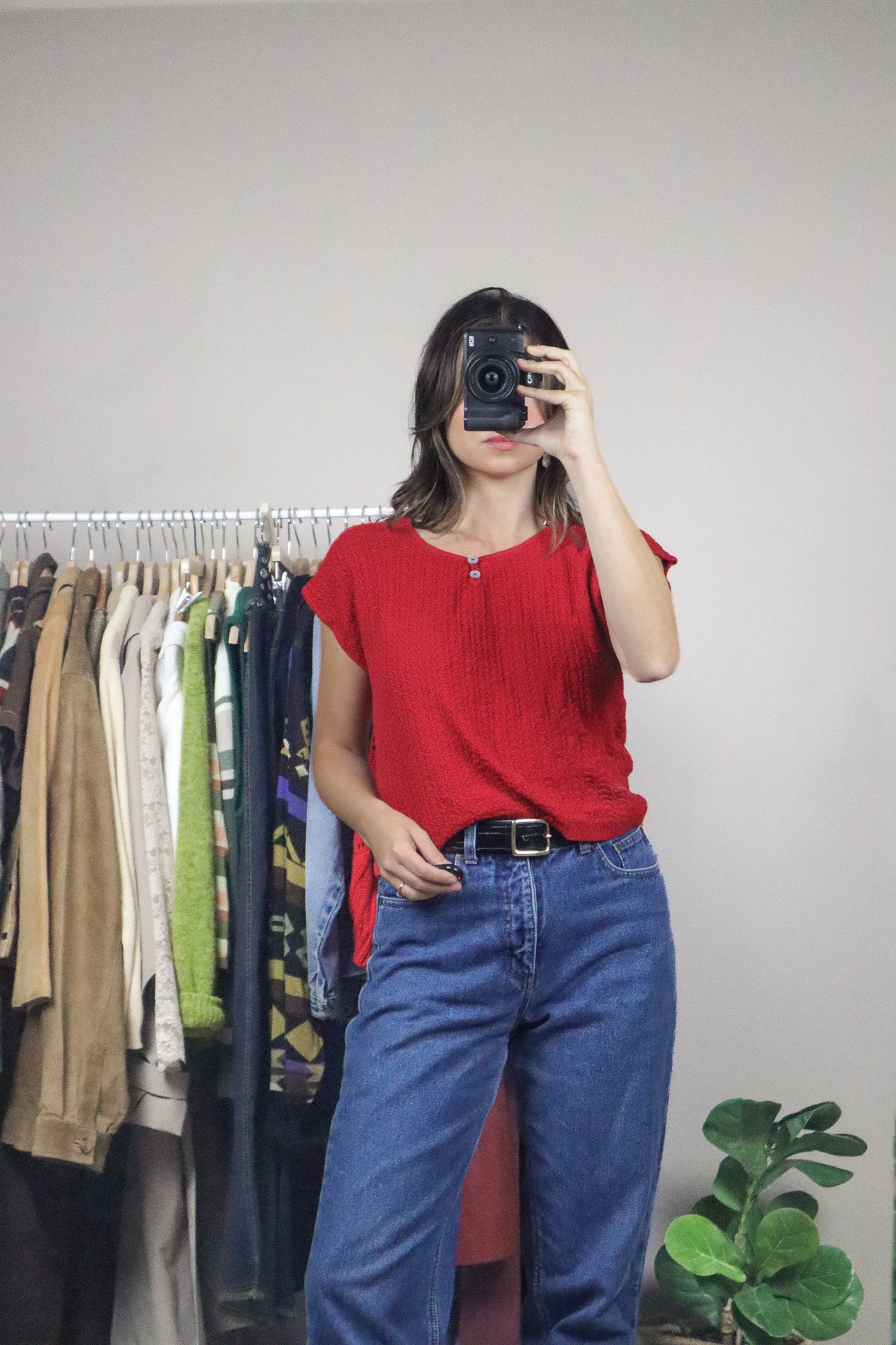 Made in Canada x Vintage x Short-Sleeve Knit (M)