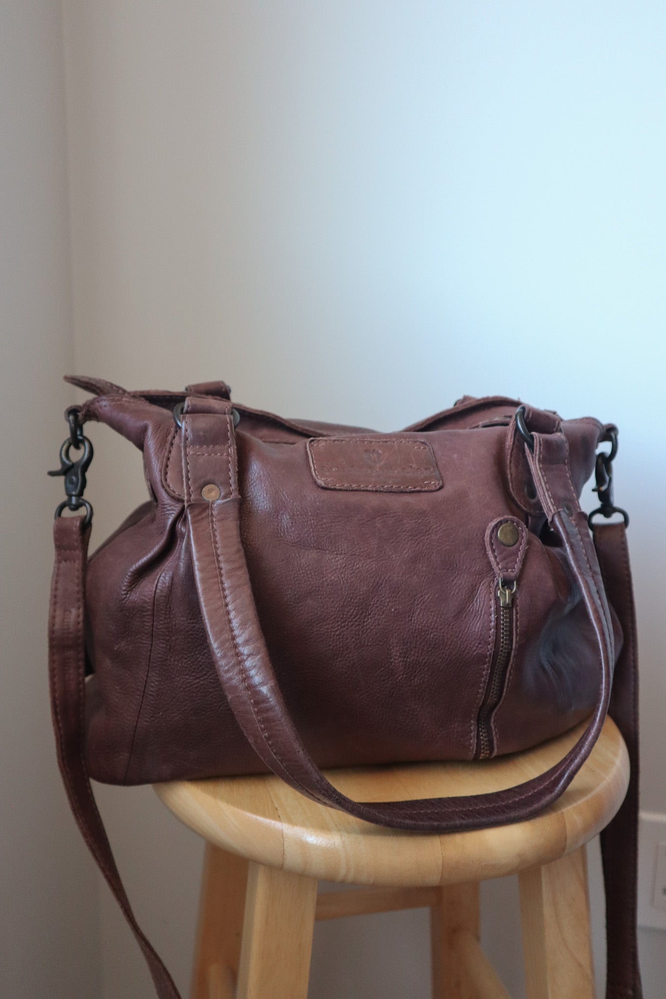 Vintage x Leather Hobo Bag