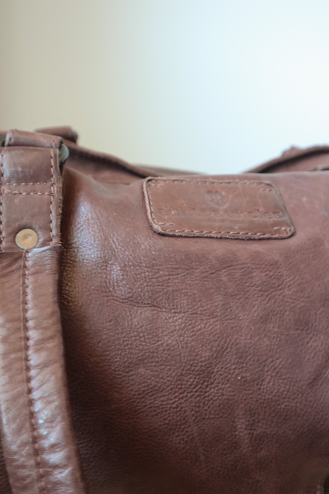 Vintage x Leather Hobo Bag