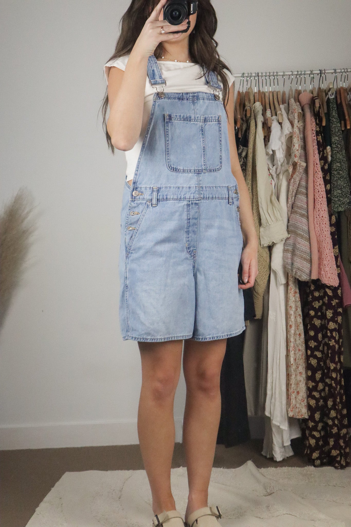 Modern x Denim Shortalls (S/M)