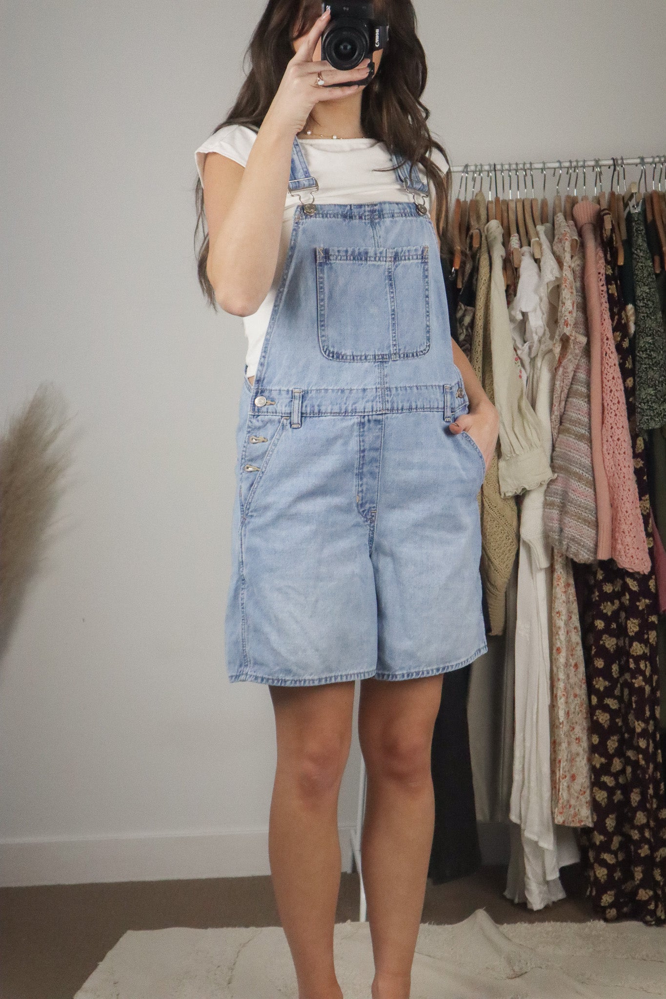 Modern x Denim Shortalls (S/M)
