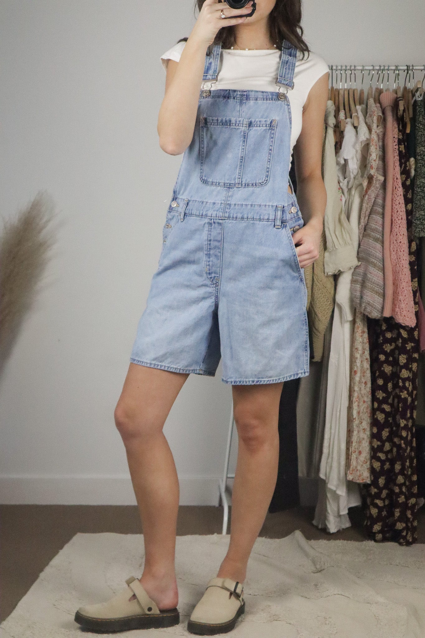 Modern x Denim Shortalls (S/M)