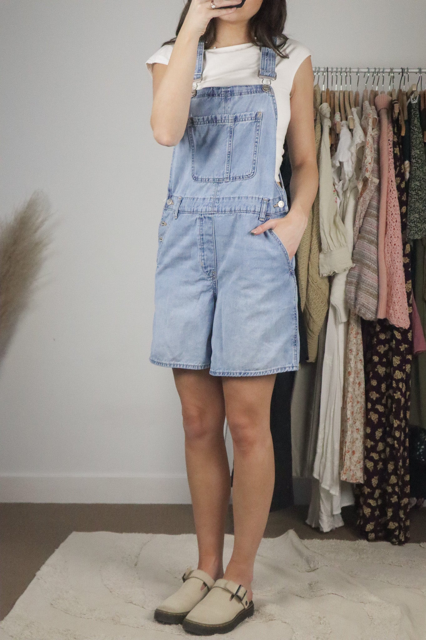Modern x Denim Shortalls (S/M)