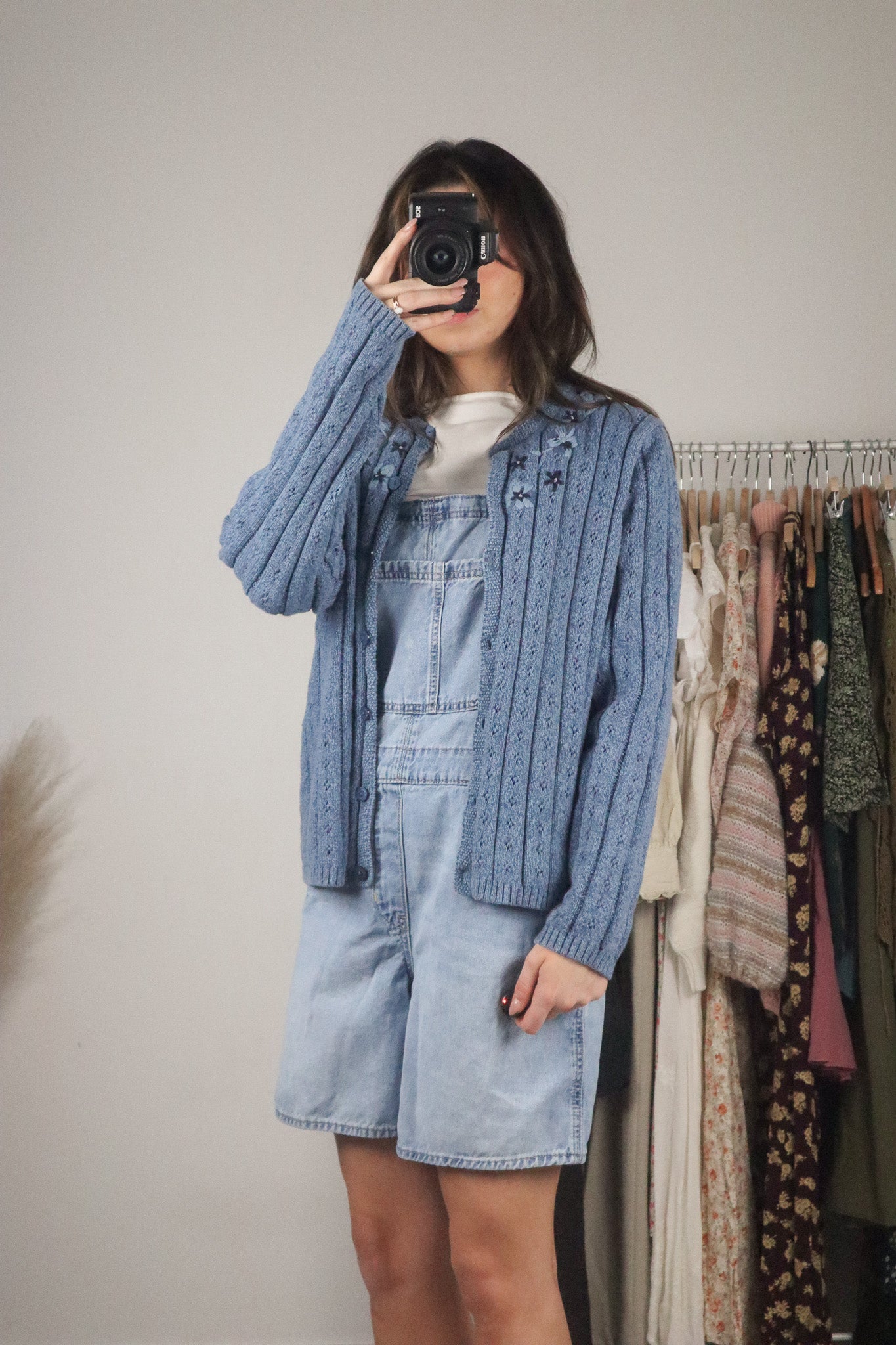 Vintage x Embroidered Cardigan (M)
