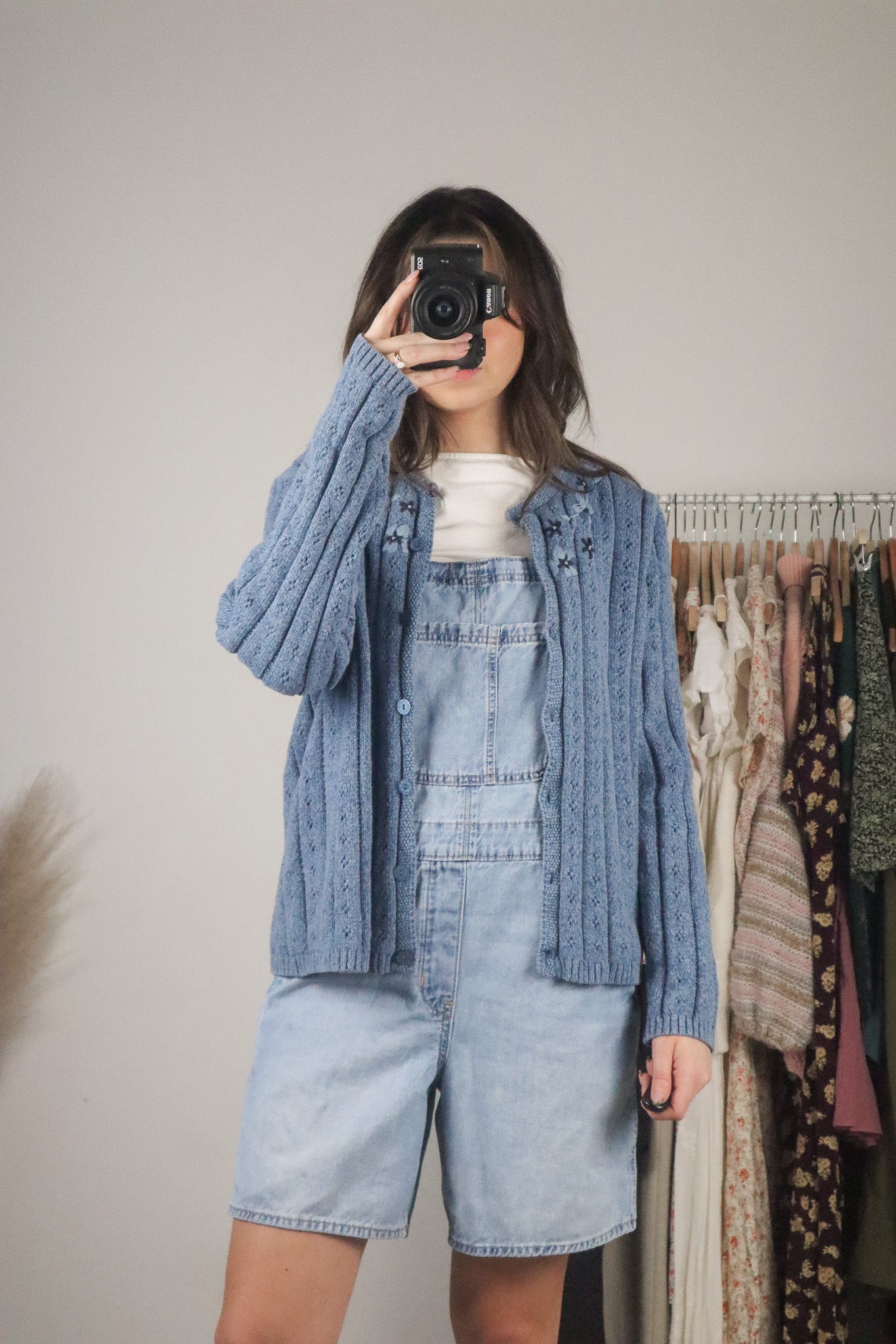 Vintage x Embroidered Cardigan (M)