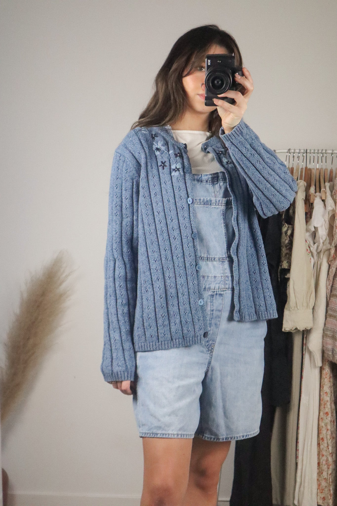 Vintage x Embroidered Cardigan (M)