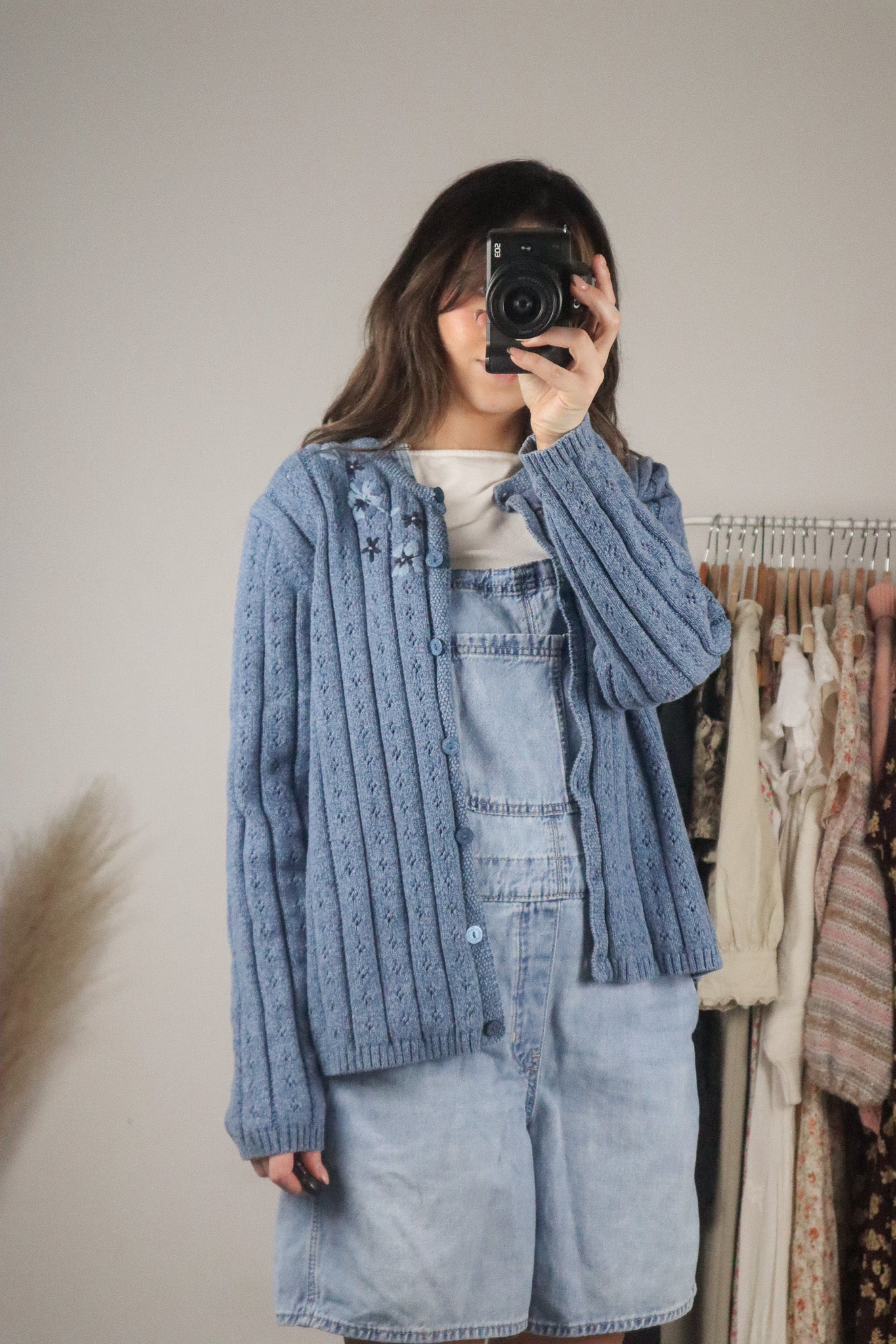 Vintage x Embroidered Cardigan (M)