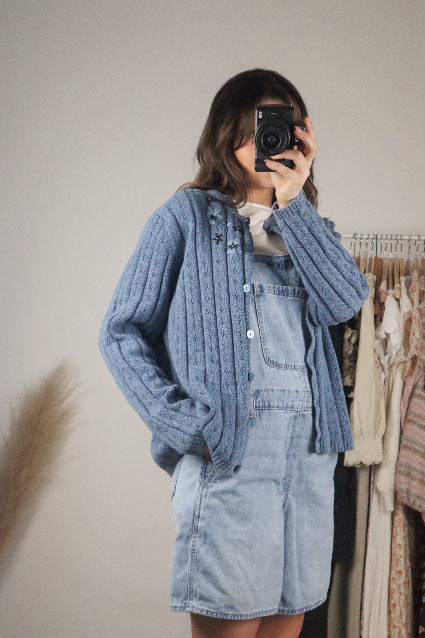 Vintage x Embroidered Cardigan (M)