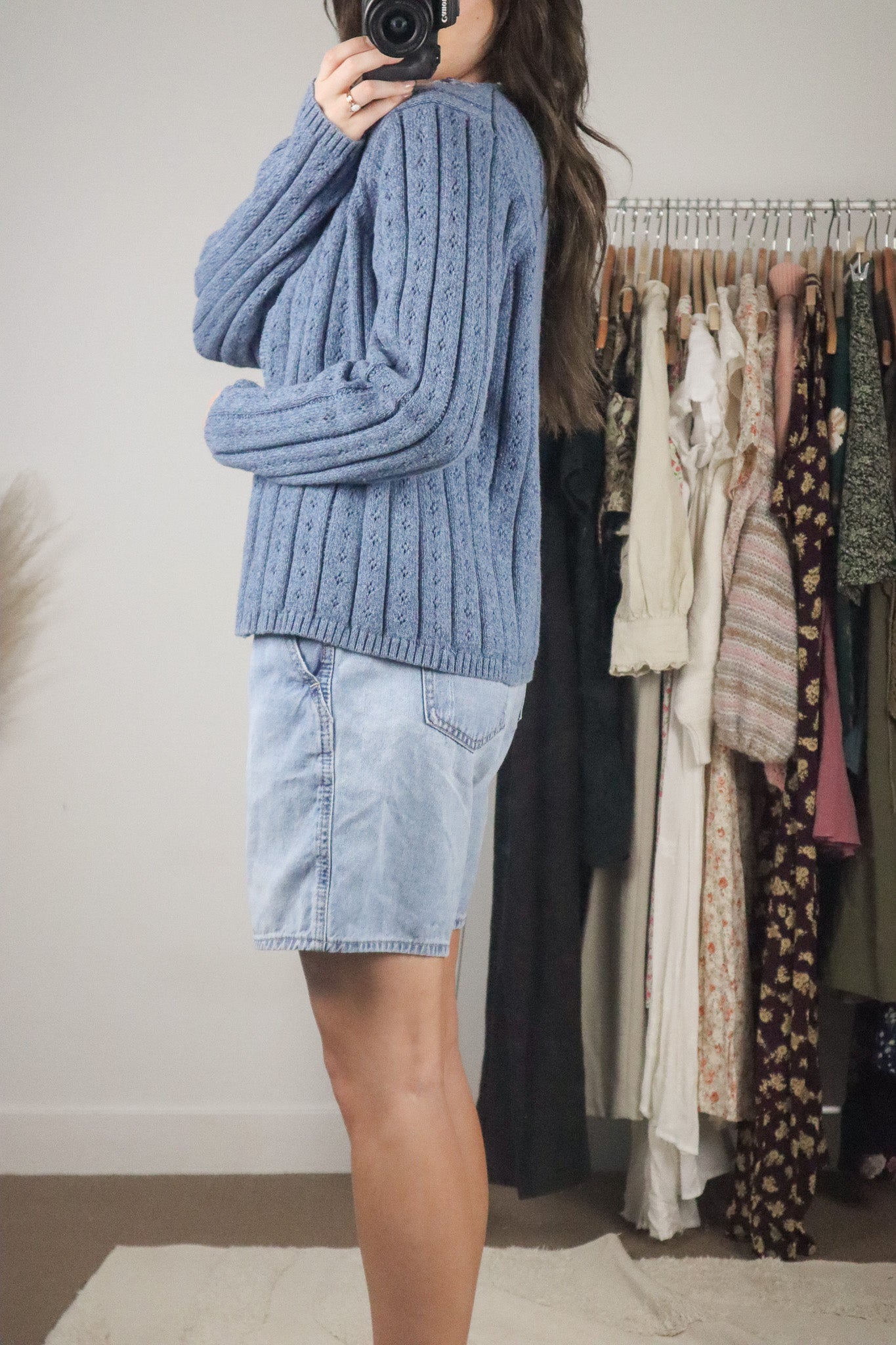 Vintage x Embroidered Cardigan (M)
