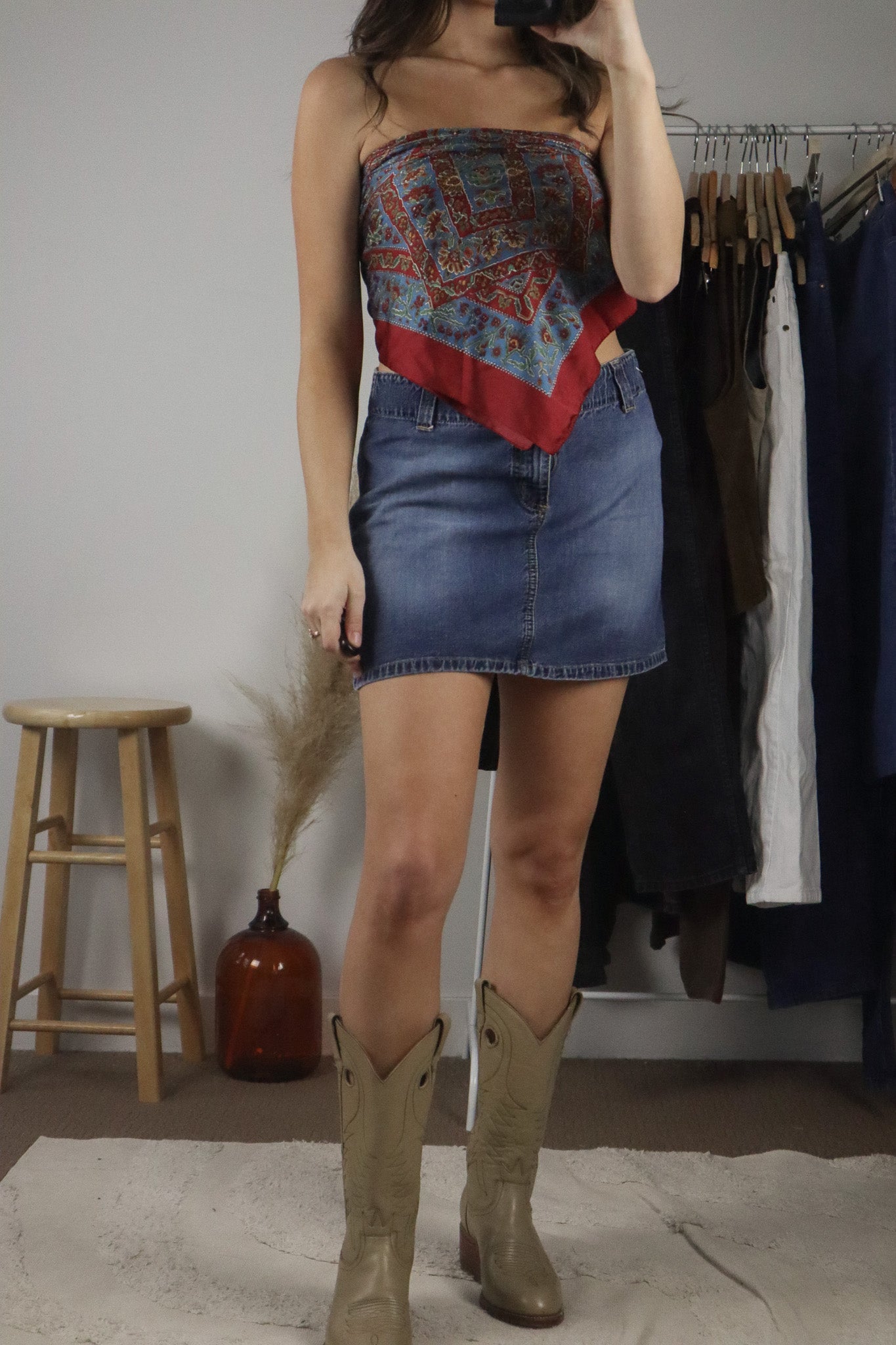Vintage x Scarf