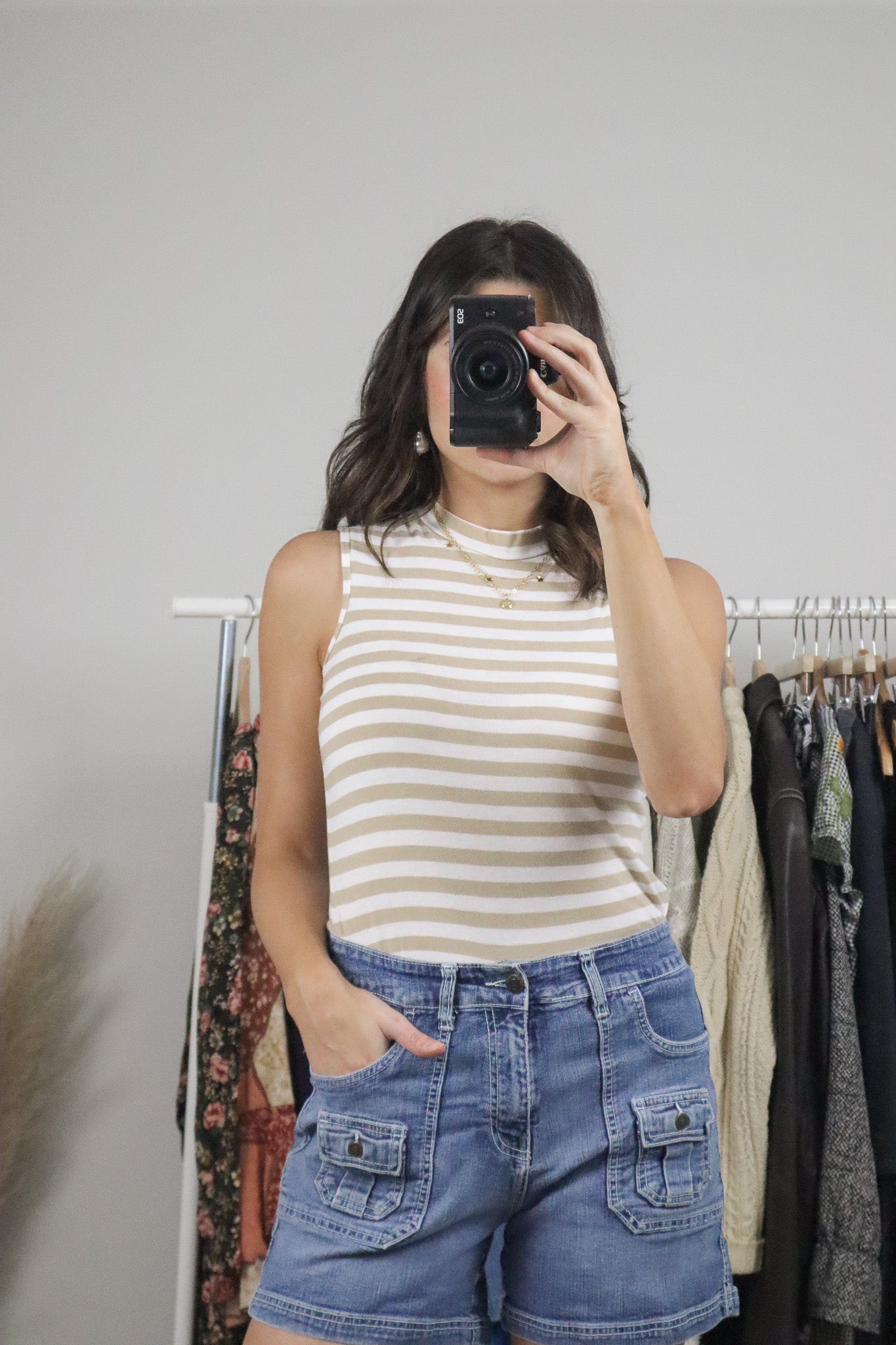 Vintage x Striped Tank (S)