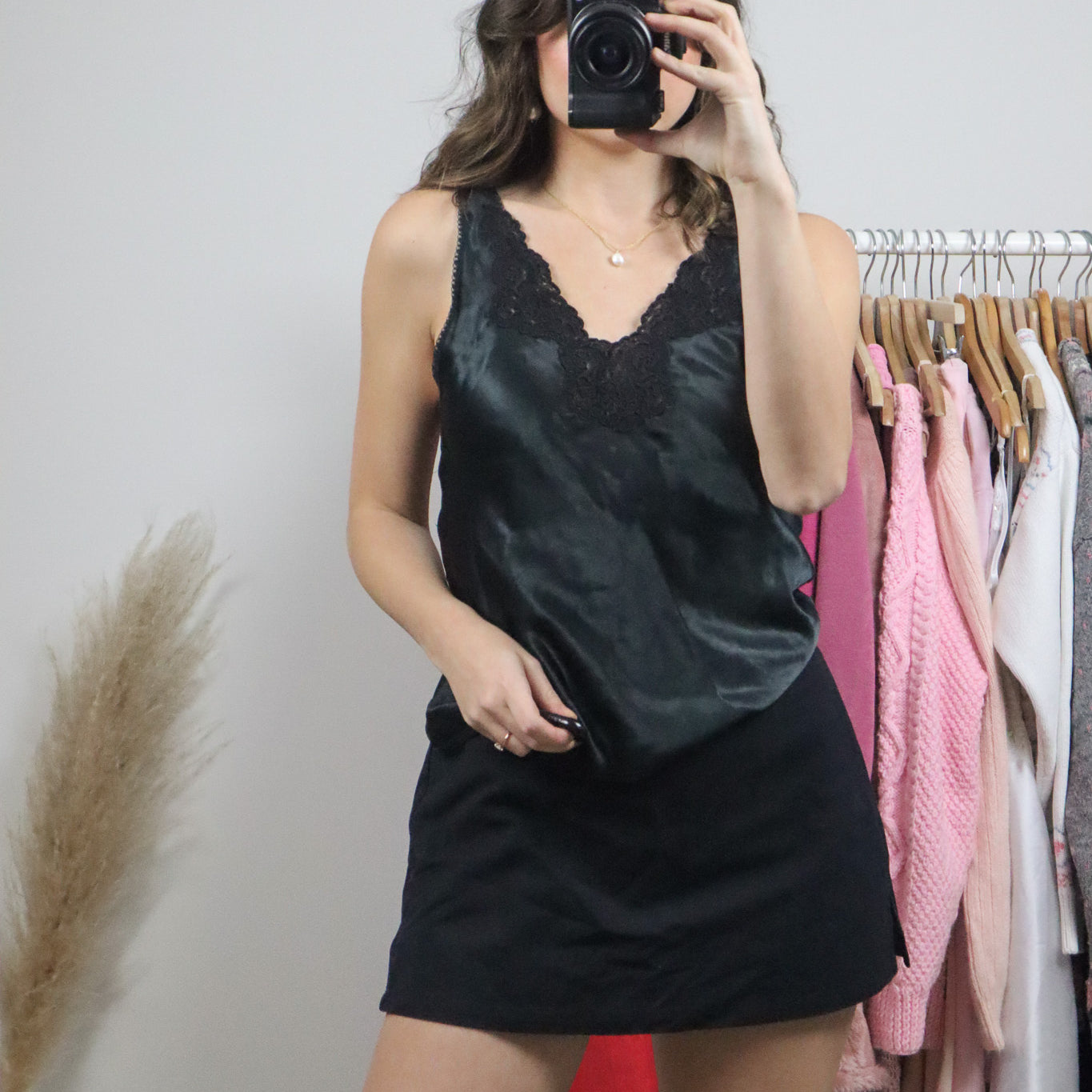Vintage x Slip Lace Top (S)