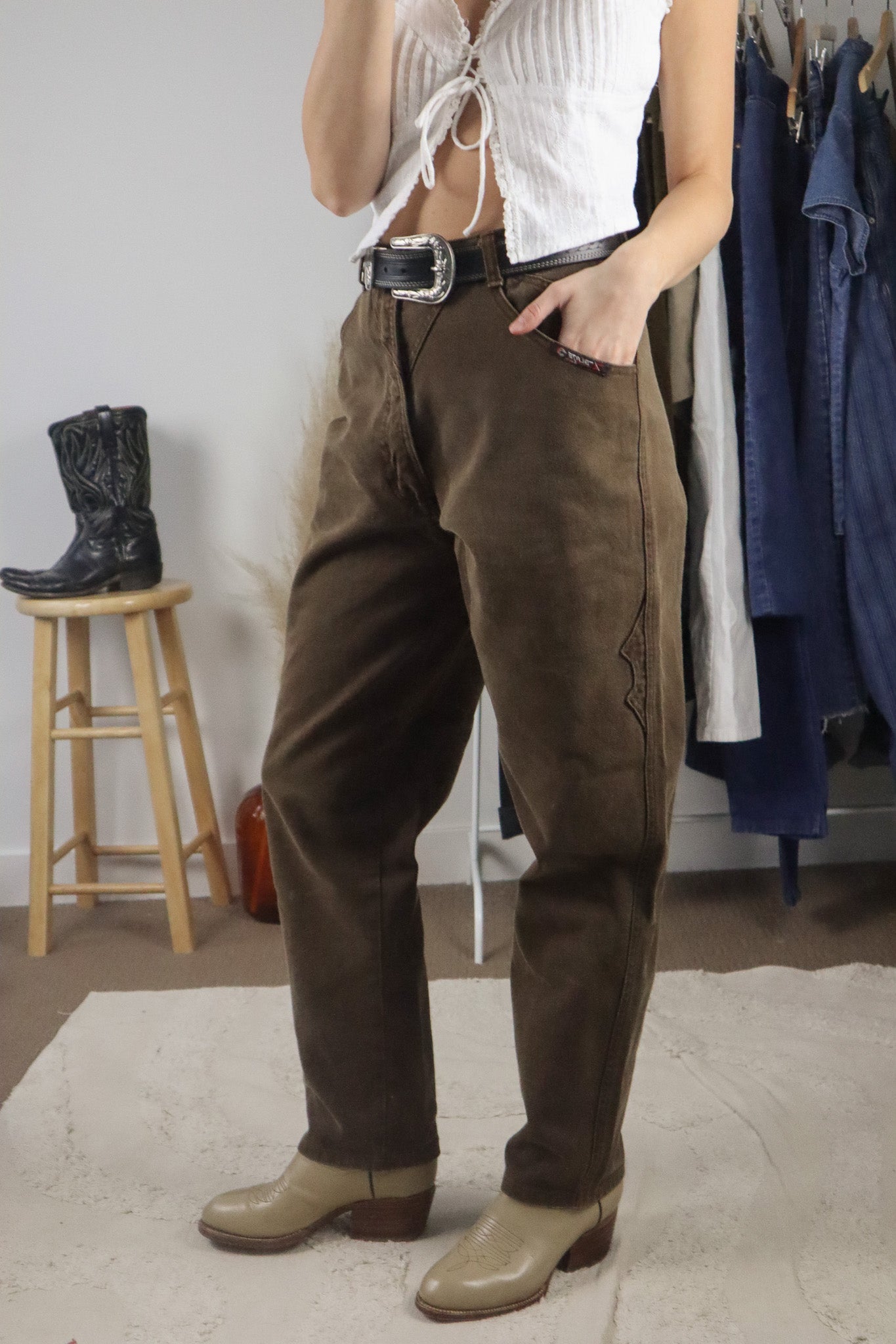 Vintage x Western Jeans (6/8)