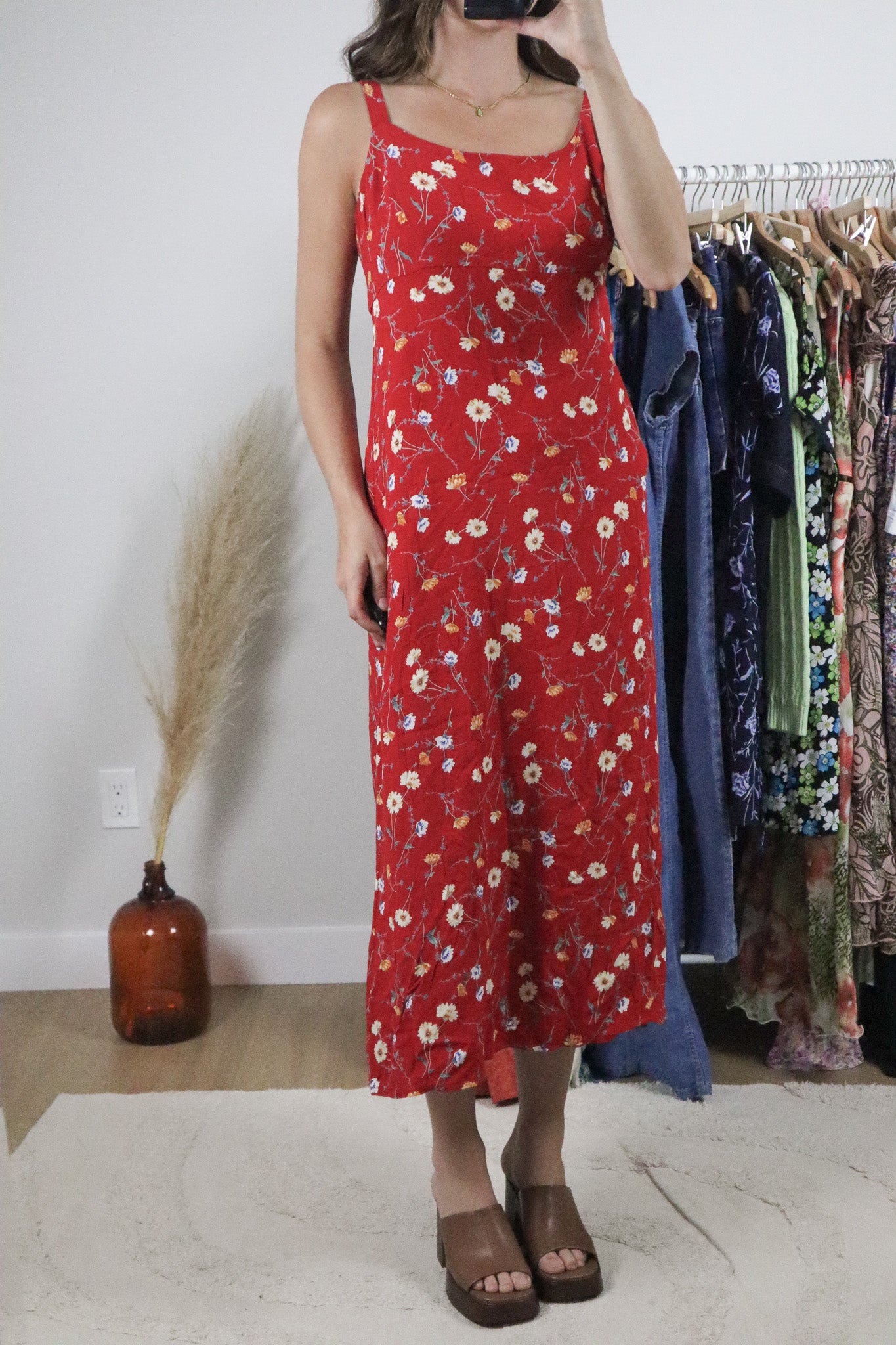 Vintage x Floral Maxi Dress (10)