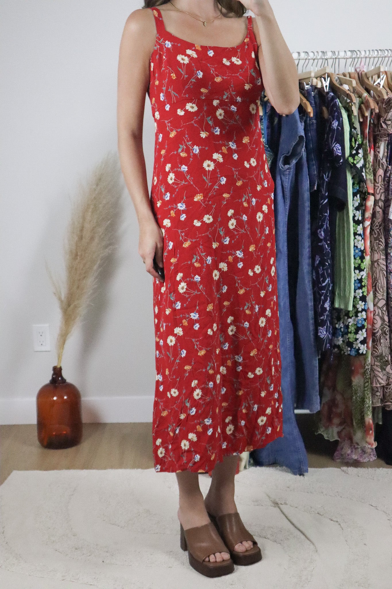 Vintage x Floral Maxi Dress (10)