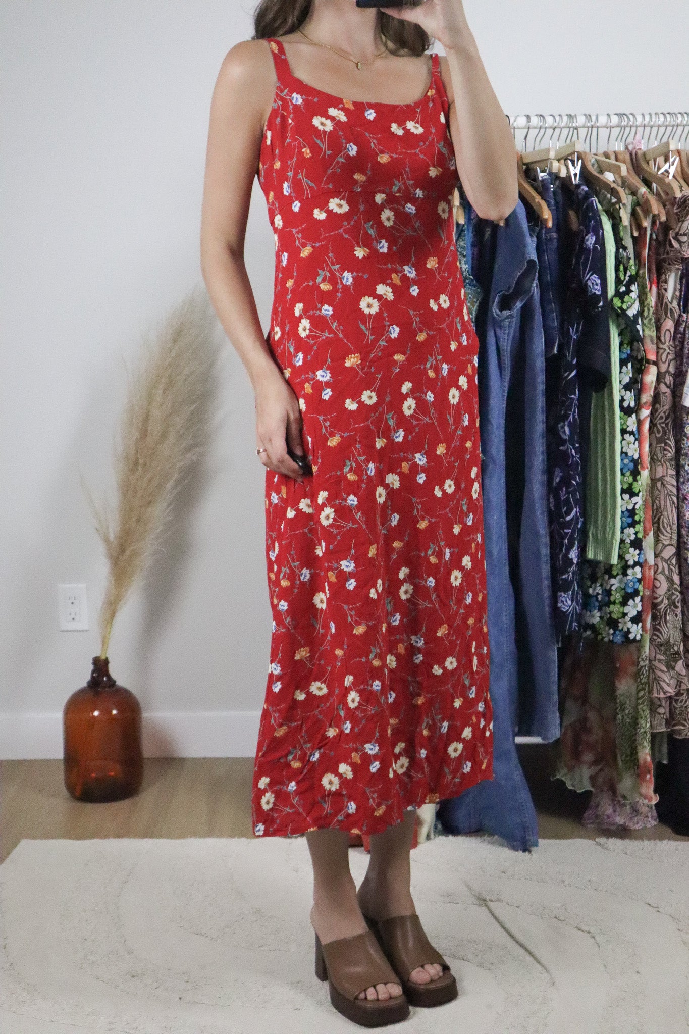 Vintage x Floral Maxi Dress (10)