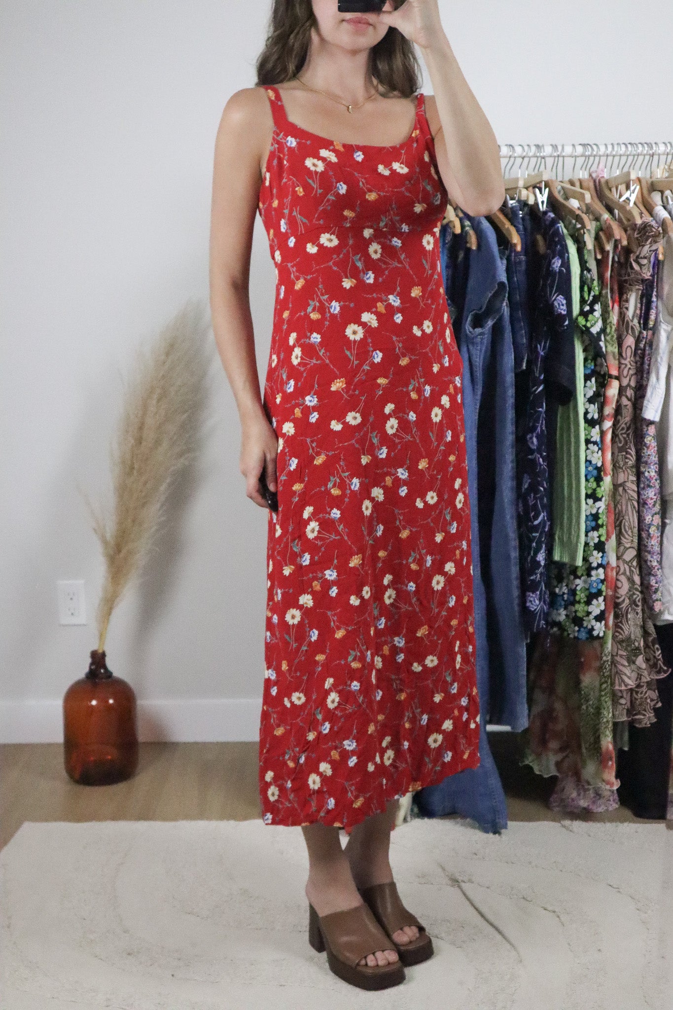 Vintage x Floral Maxi Dress (10)