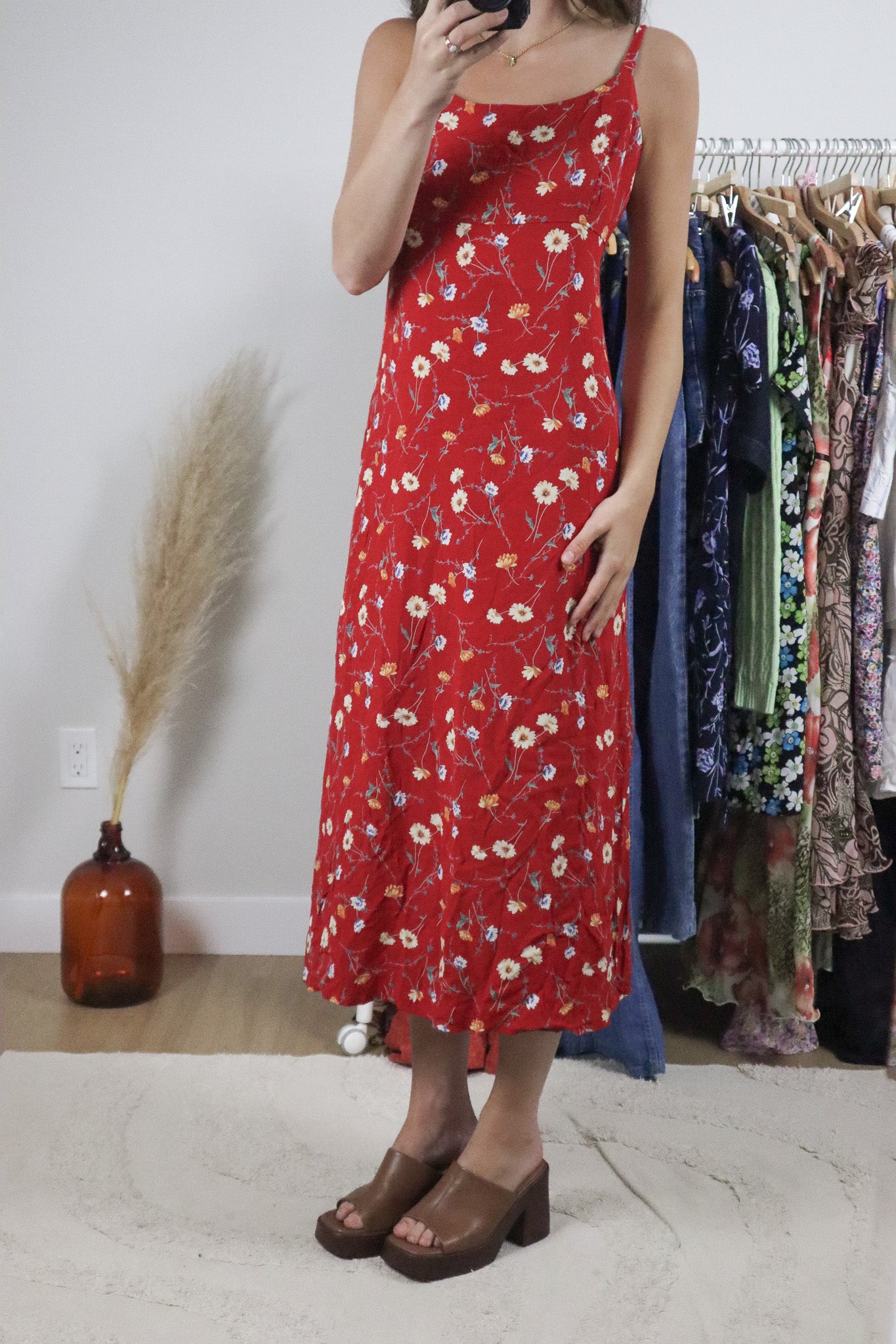 Vintage x Floral Maxi Dress (10)
