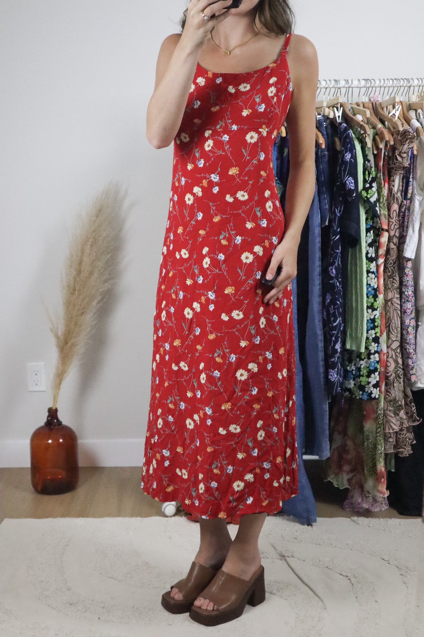 Vintage x Floral Maxi Dress (10)