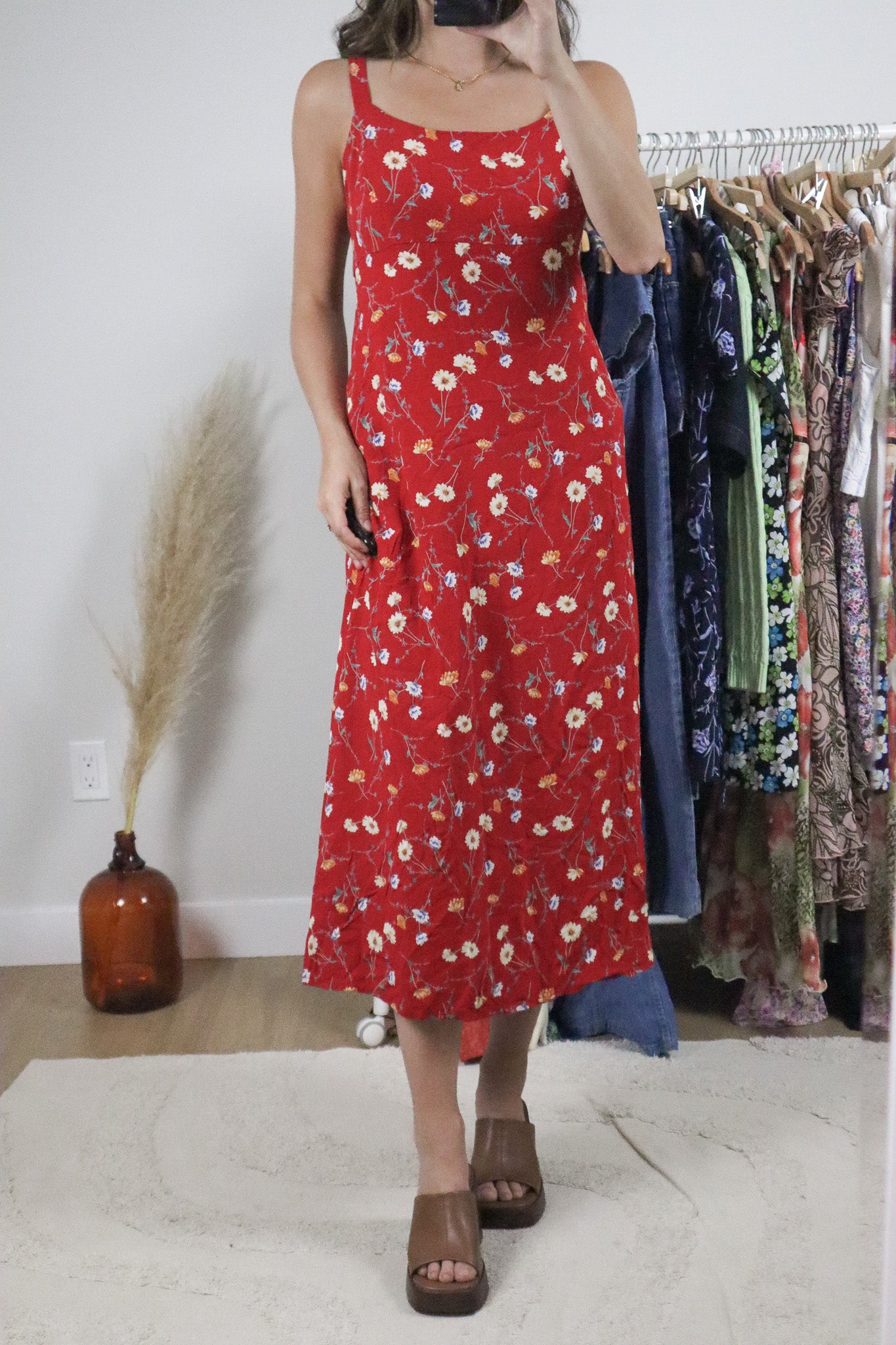 Vintage x Floral Maxi Dress (10)