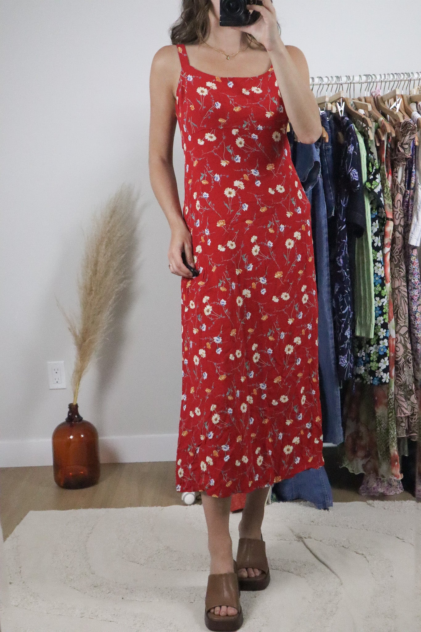 Vintage x Floral Maxi Dress (10)