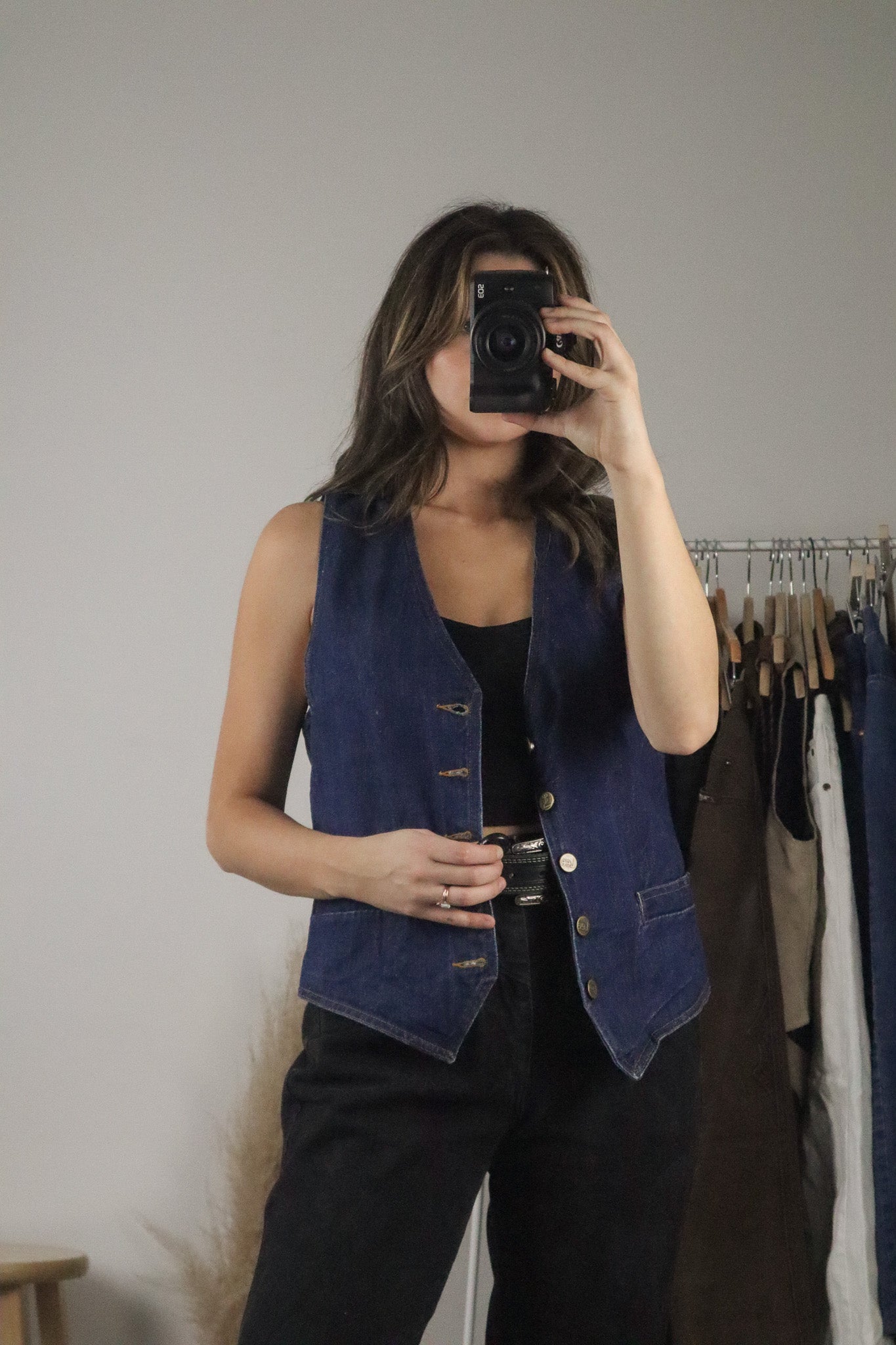 Made in Canada x Vintage x Lee Denim Vest (S/M)