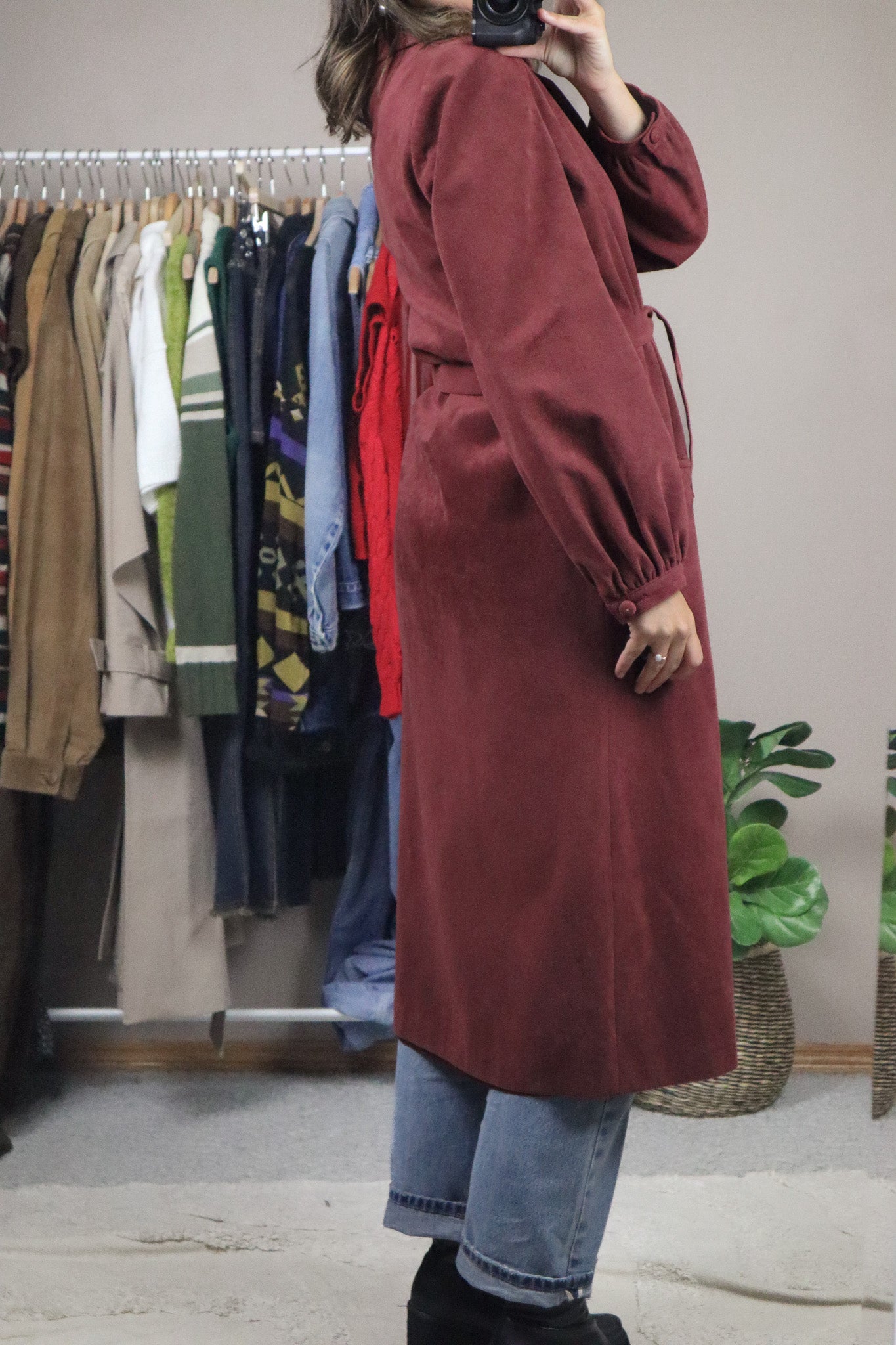 Made in Canada x Vintage x 70s Faux Suede Jacket (S)