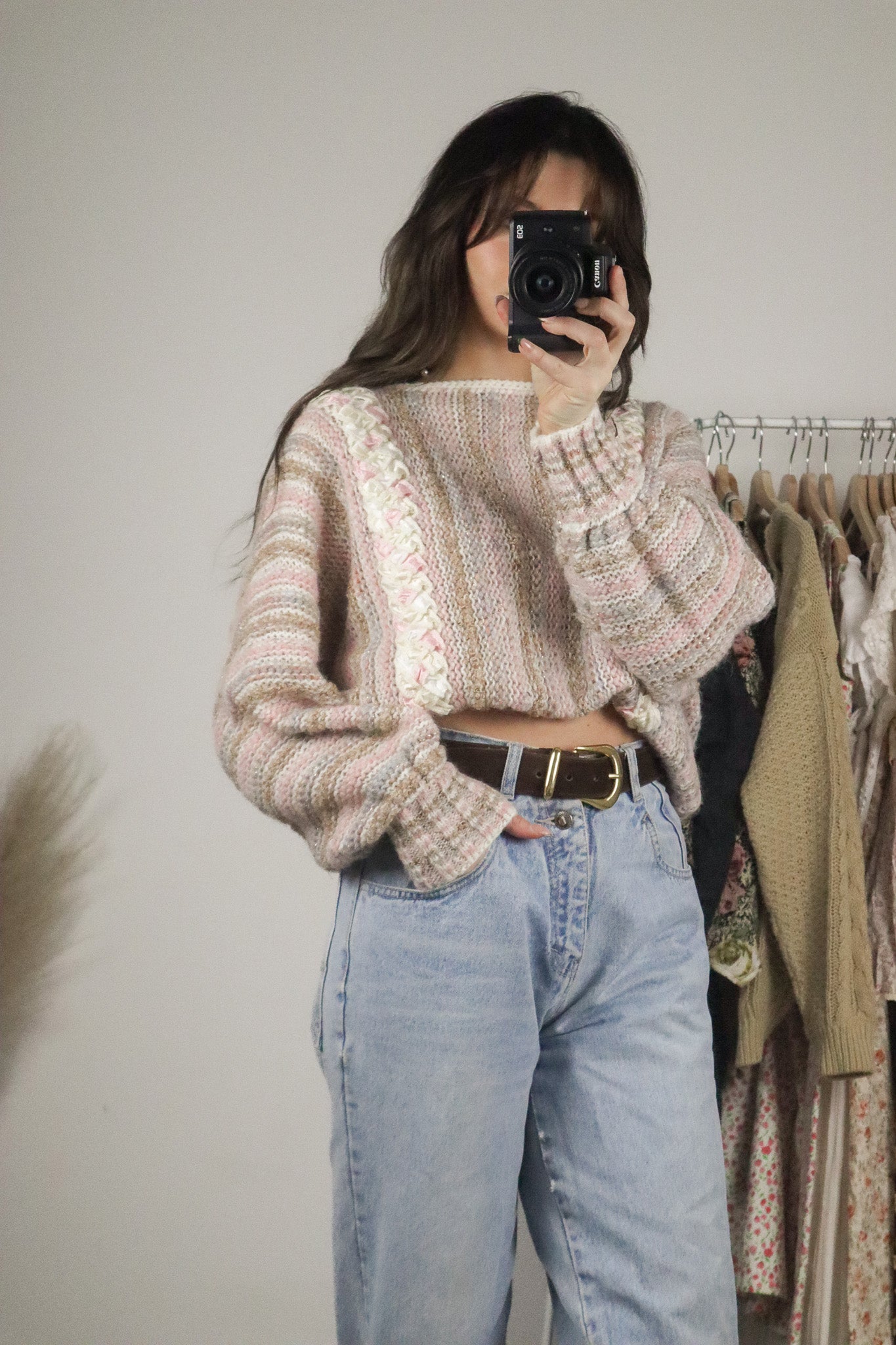 Made in Italy x Vintage x Wool Blend Simmer Knit (M)