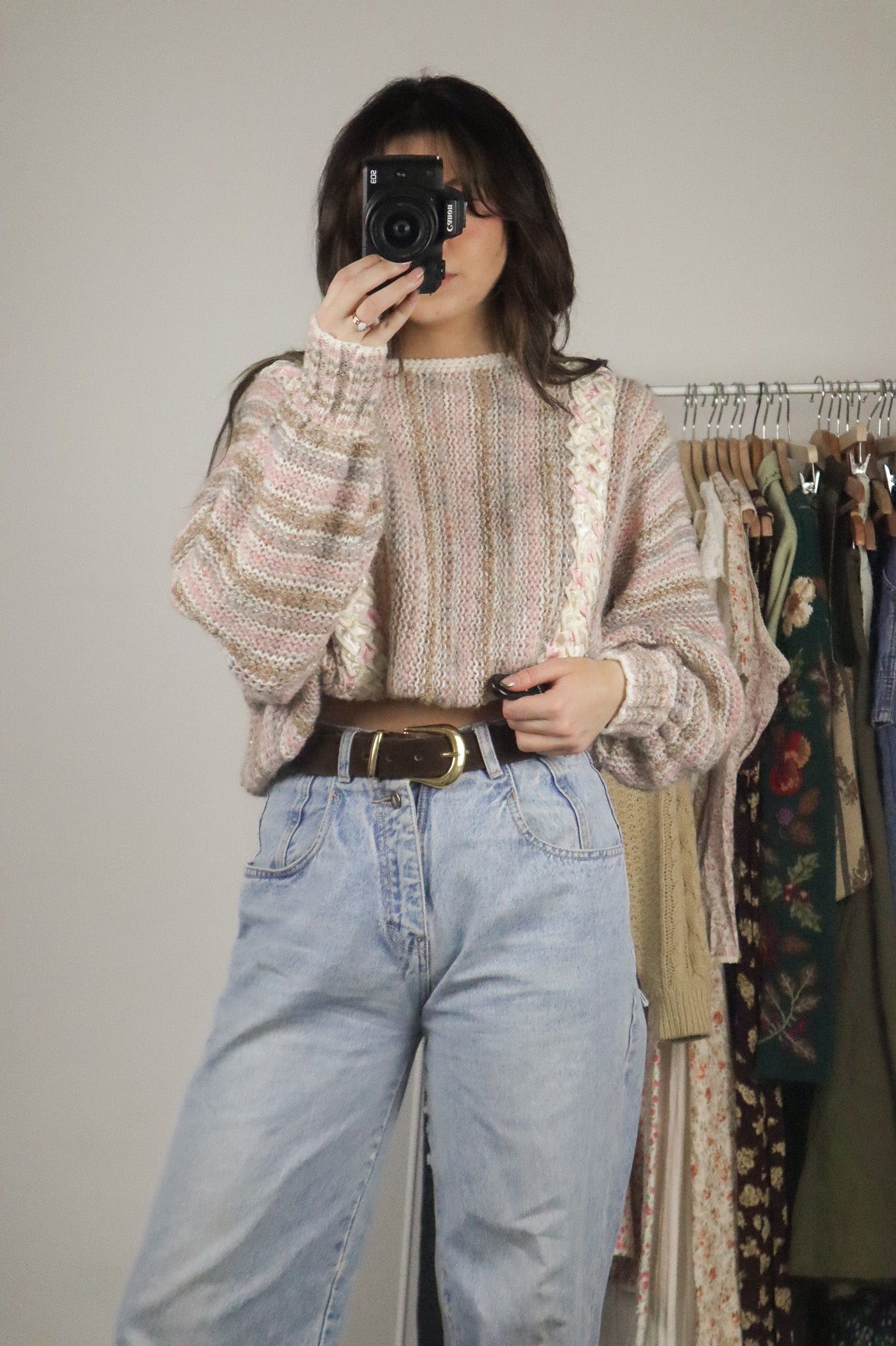 Made in Italy x Vintage x Wool Blend Simmer Knit (M)