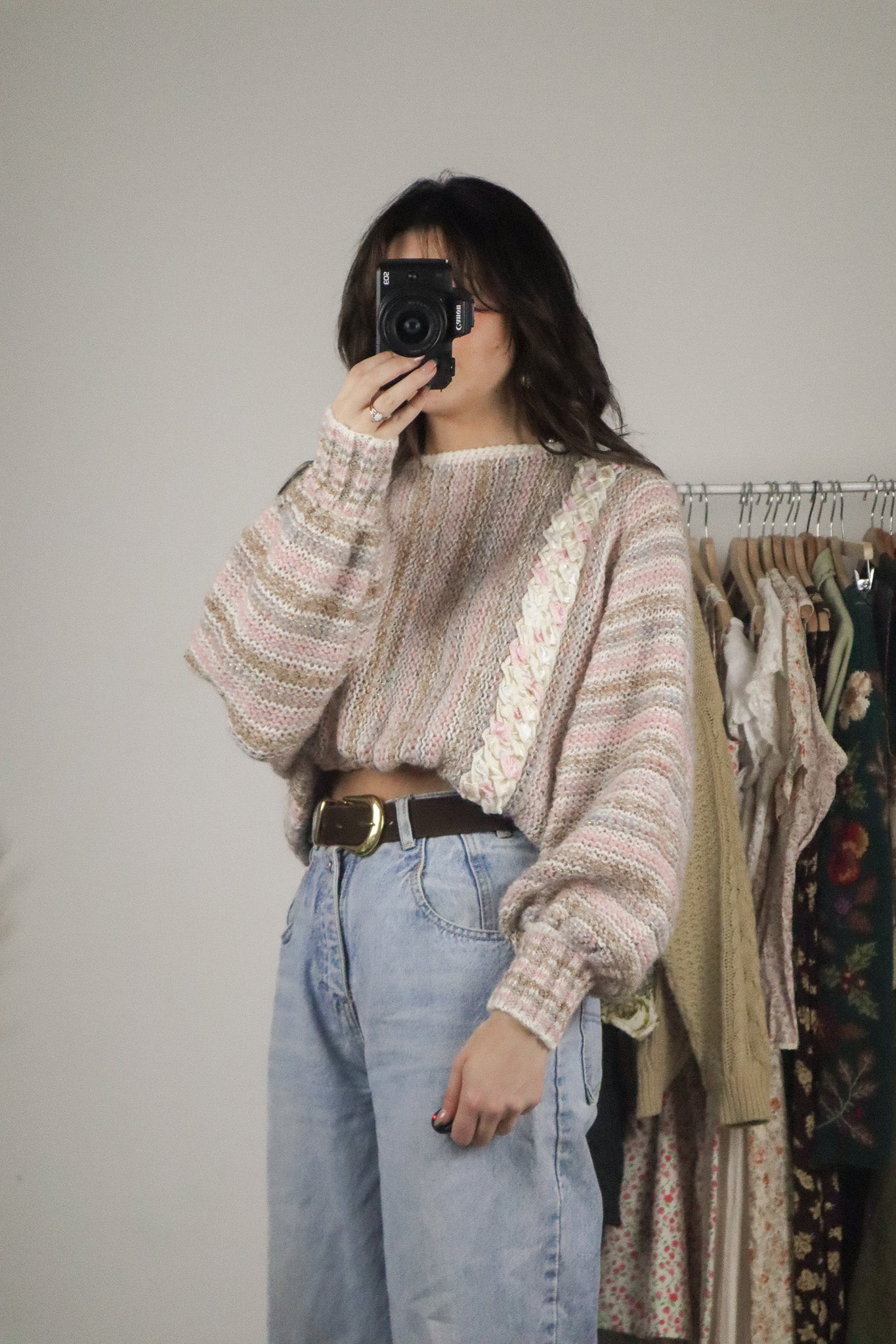 Made in Italy x Vintage x Wool Blend Simmer Knit (M)