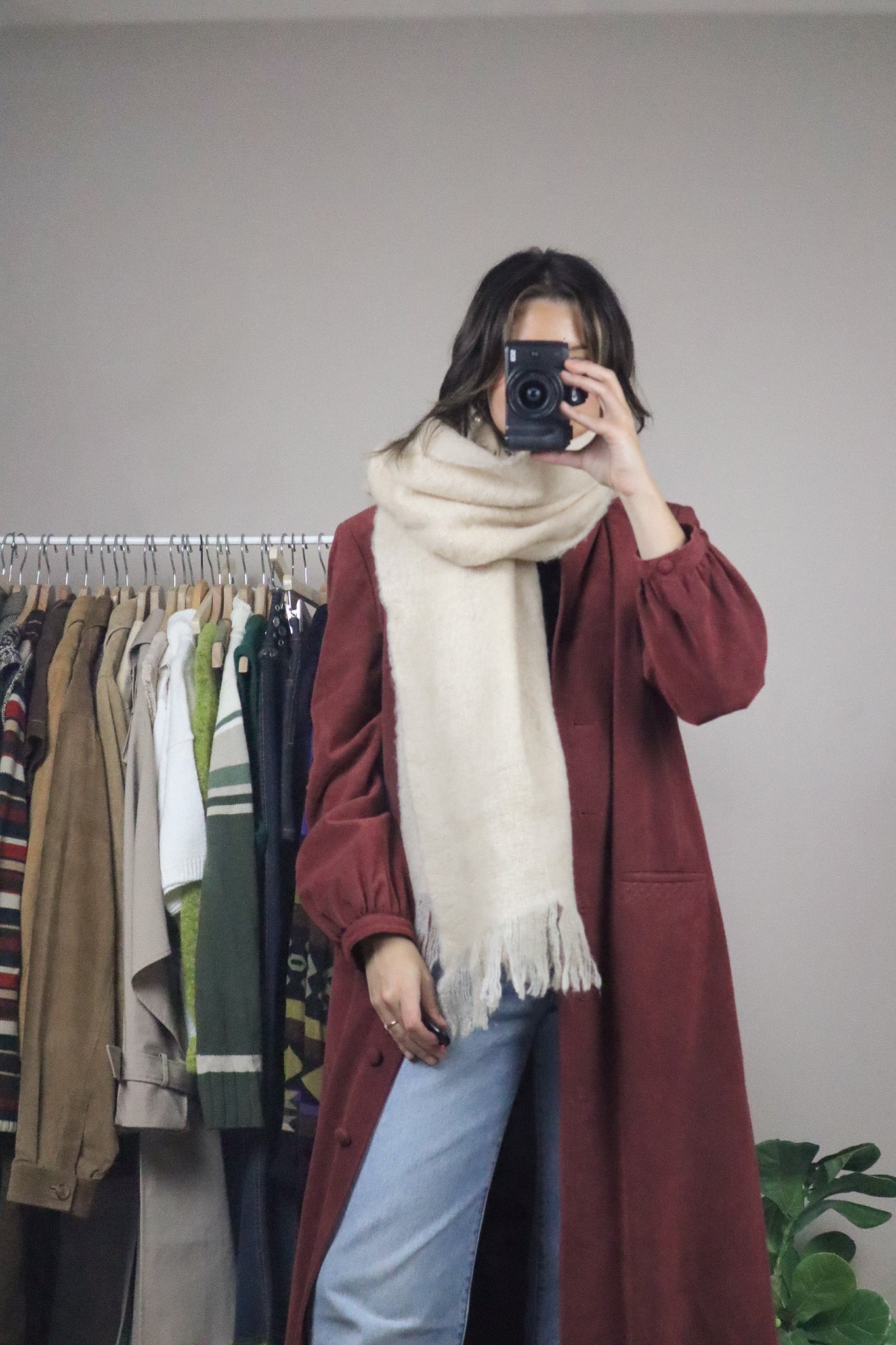 Made in Japan x Wool Blend Scarf
