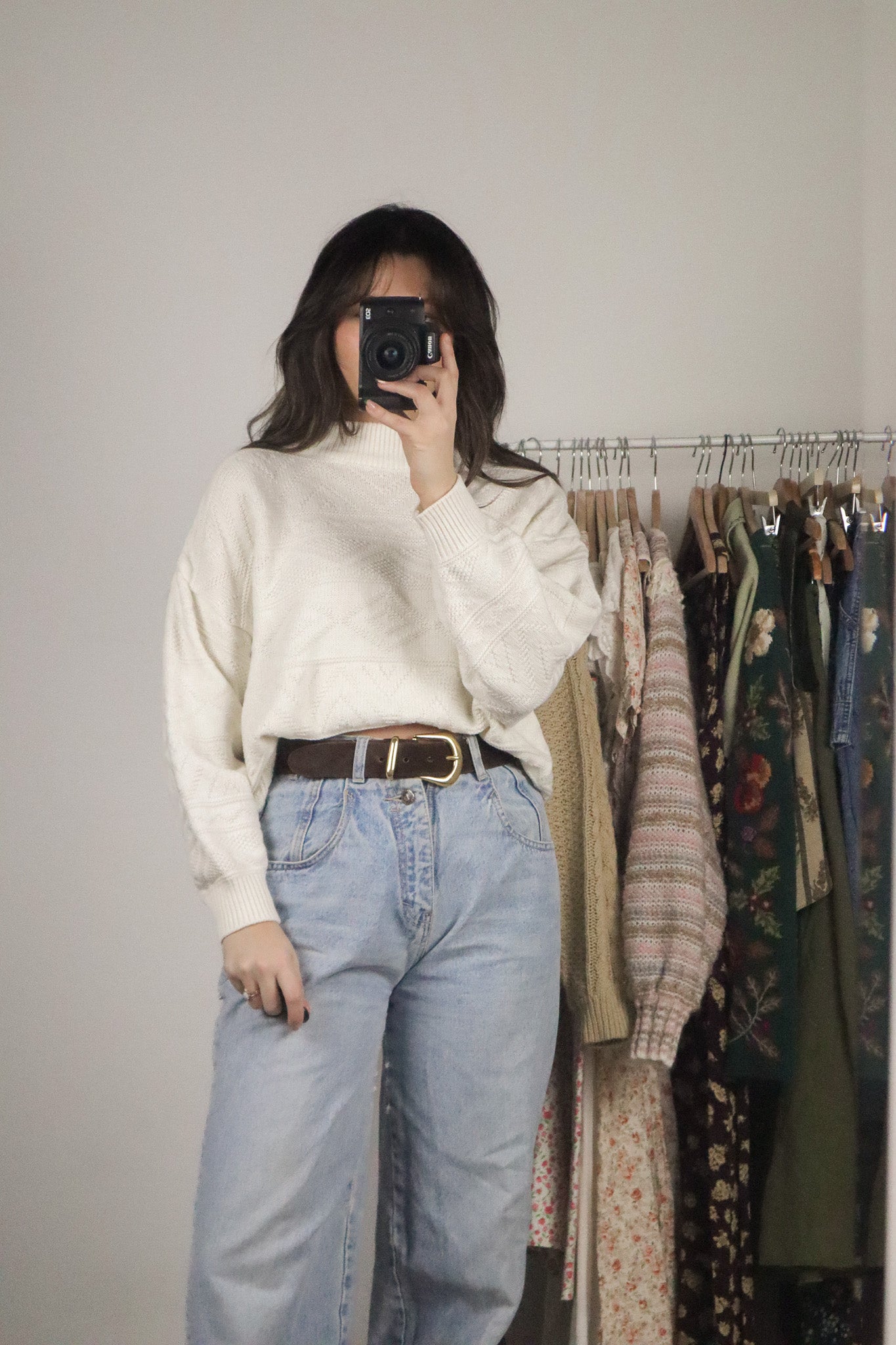 Vintage x Patterned Knit (M)