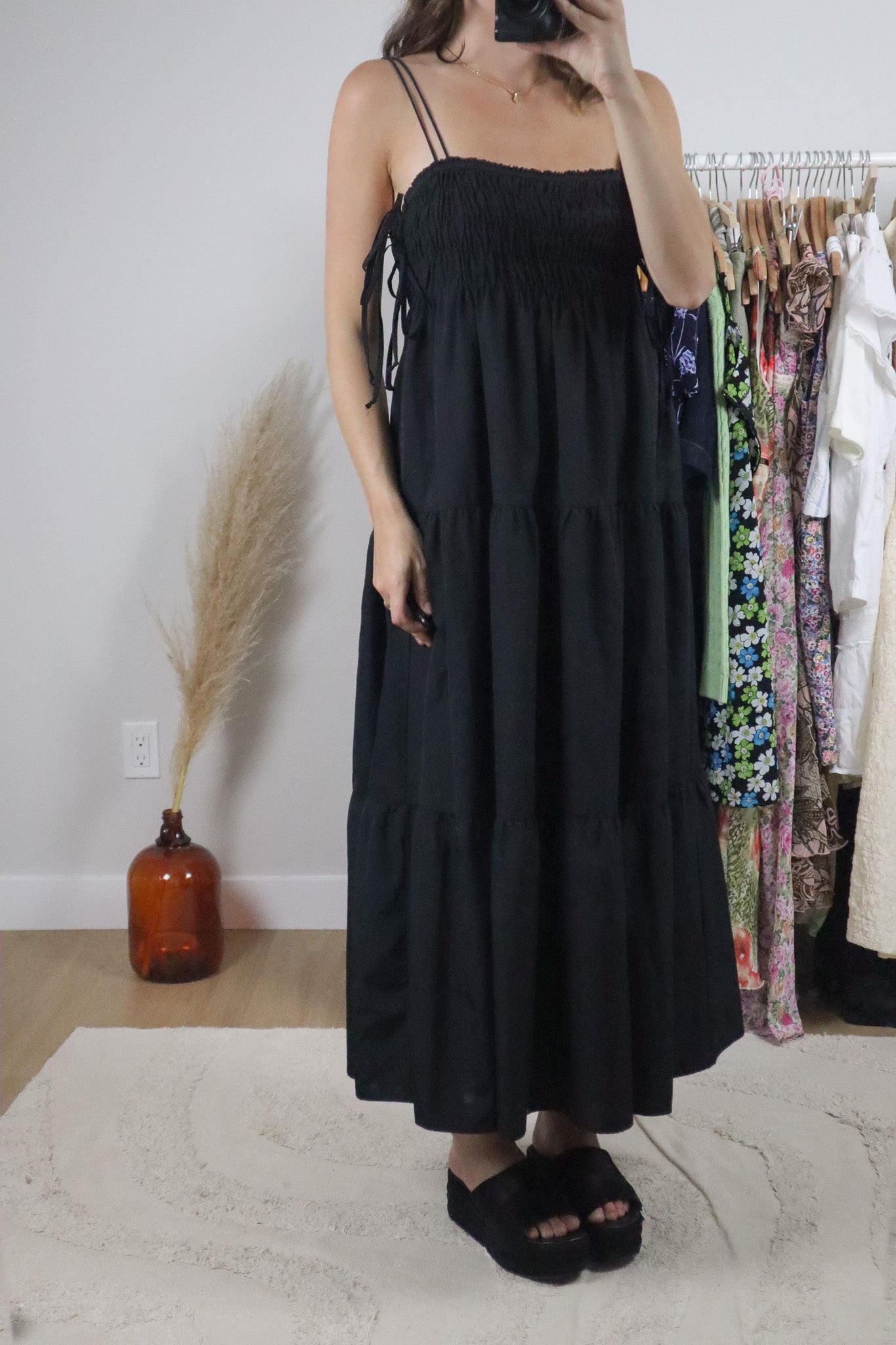 Modern x Cotton Smocked Zara Bow Maxi Dress (6)