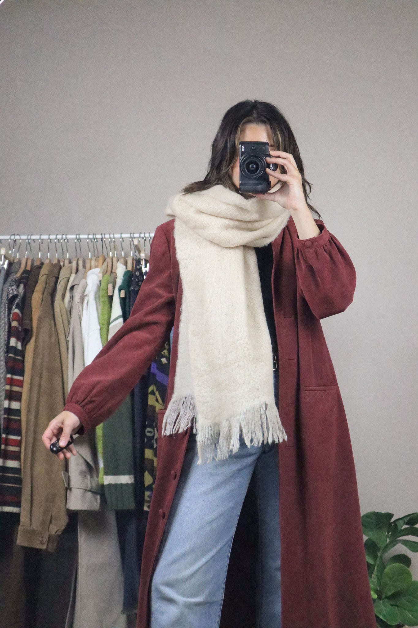 Made in Japan x Wool Blend Scarf