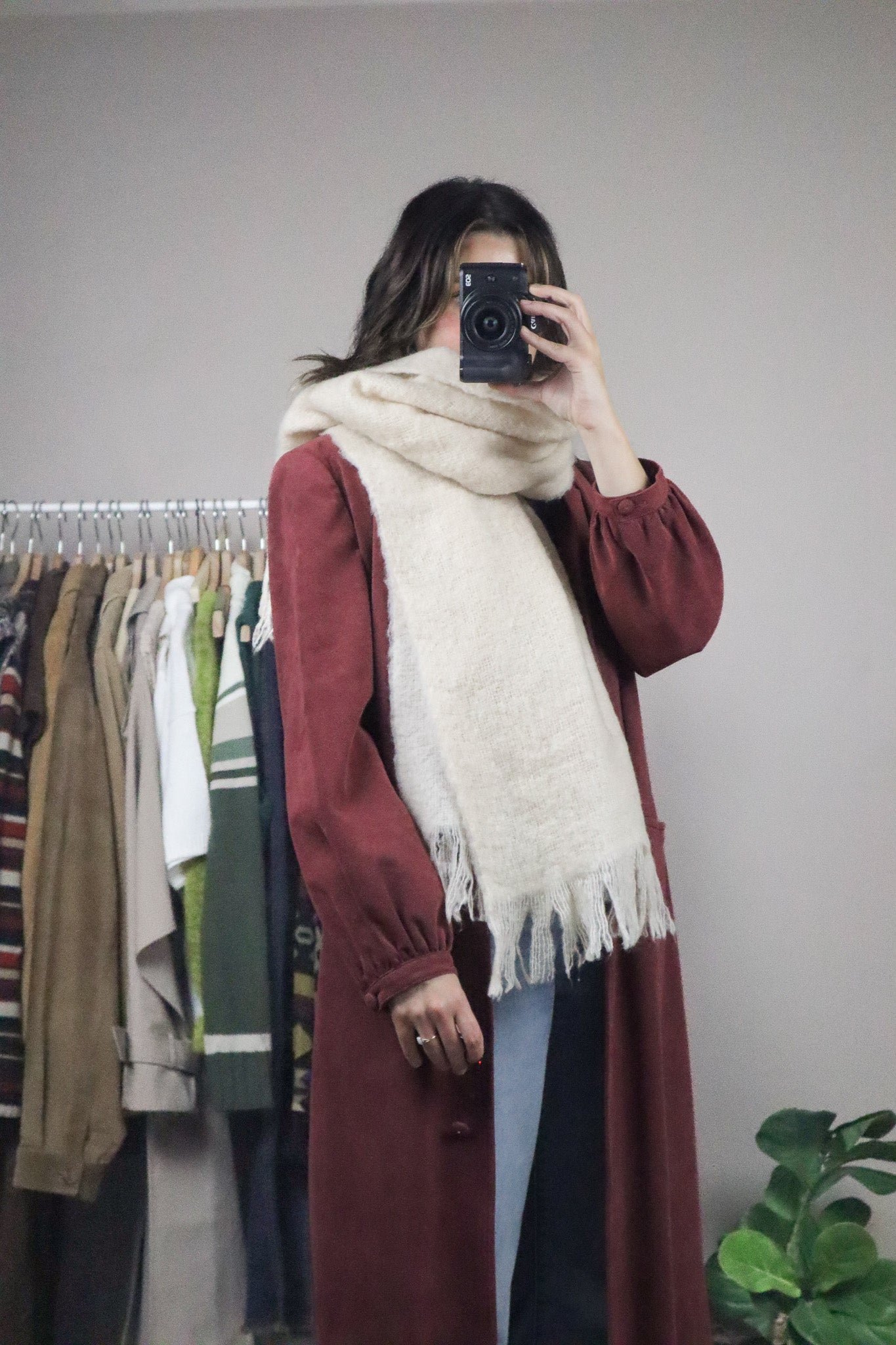 Made in Japan x Wool Blend Scarf