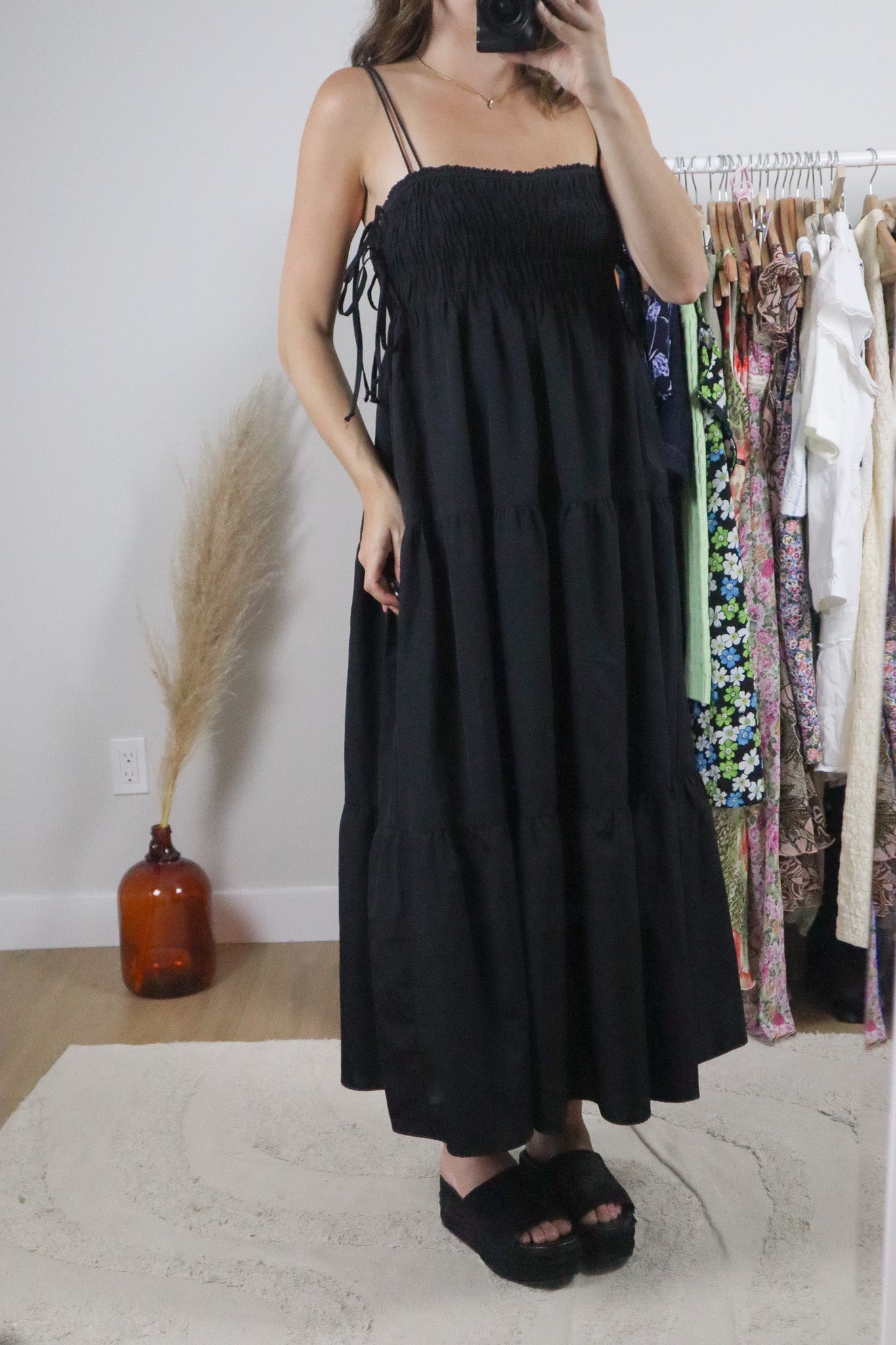 Modern x Cotton Smocked Zara Bow Maxi Dress (6)