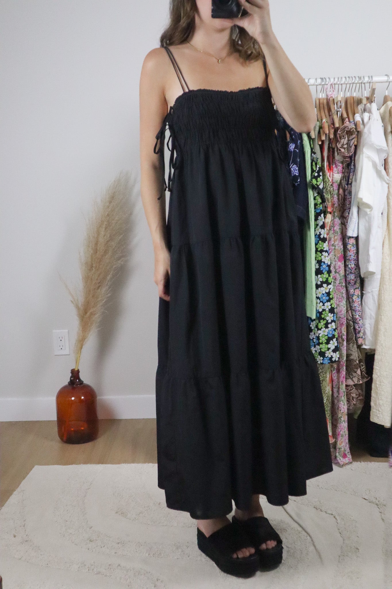 Modern x Cotton Smocked Zara Bow Maxi Dress (6)