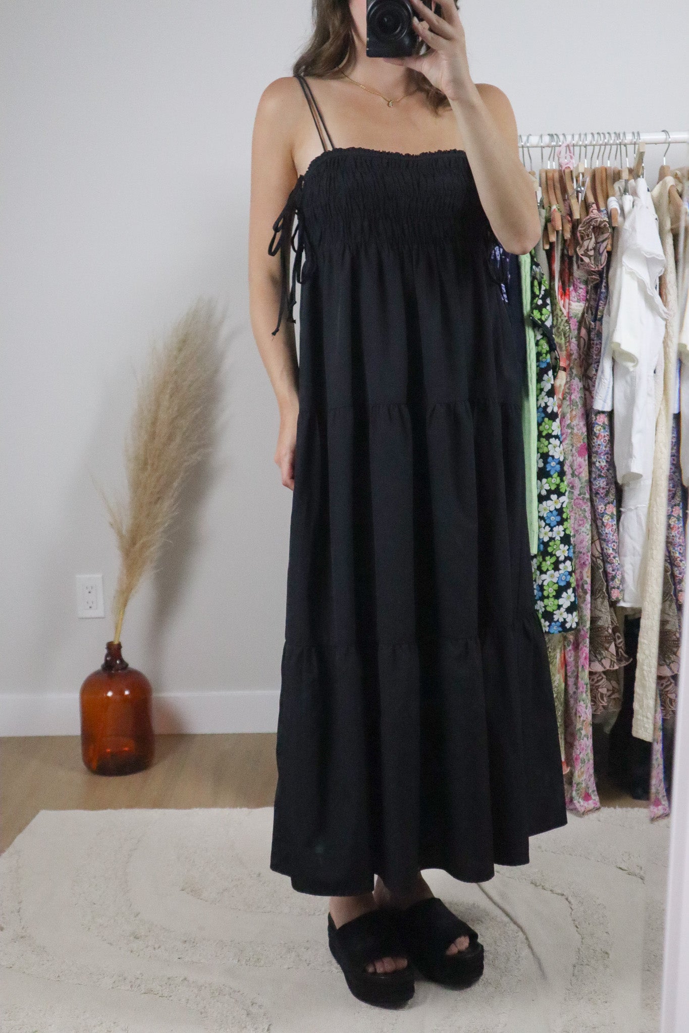 Modern x Cotton Smocked Zara Bow Maxi Dress (6)