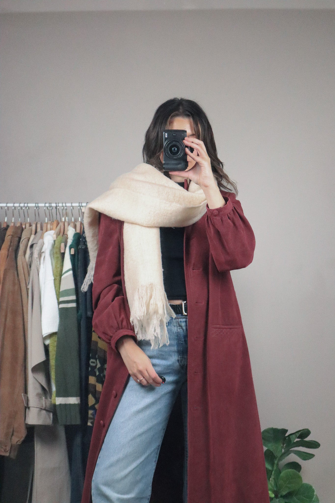 Made in Japan x Wool Blend Scarf