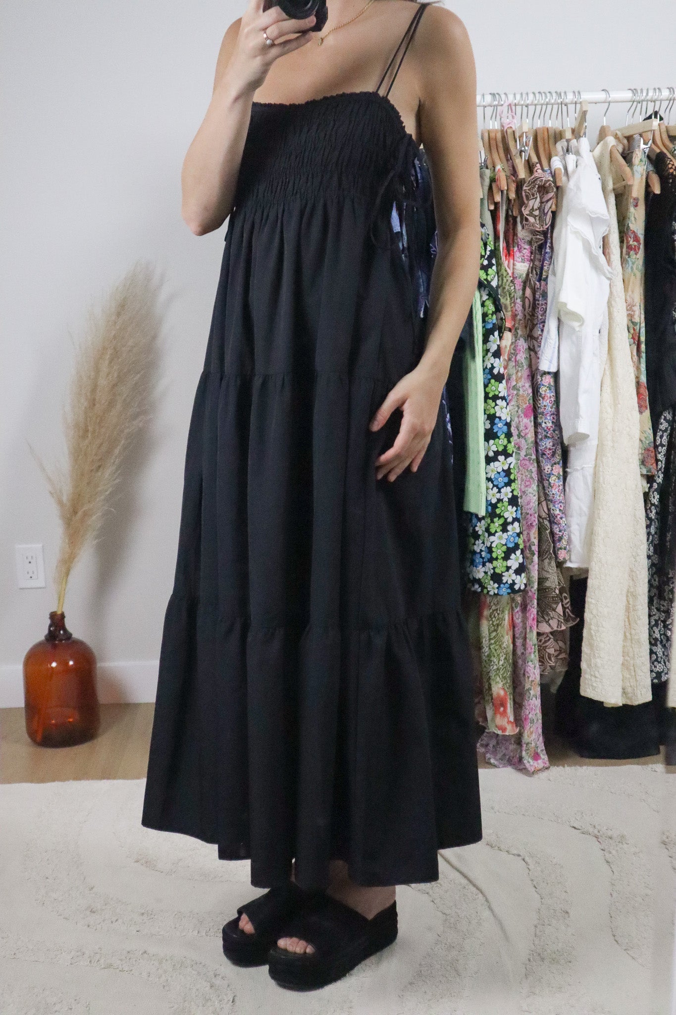 Modern x Cotton Smocked Zara Bow Maxi Dress (6)