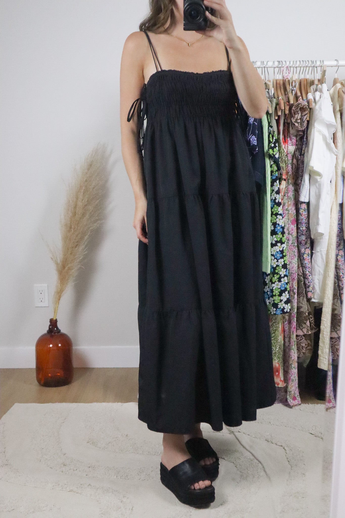 Modern x Cotton Smocked Zara Bow Maxi Dress (6)