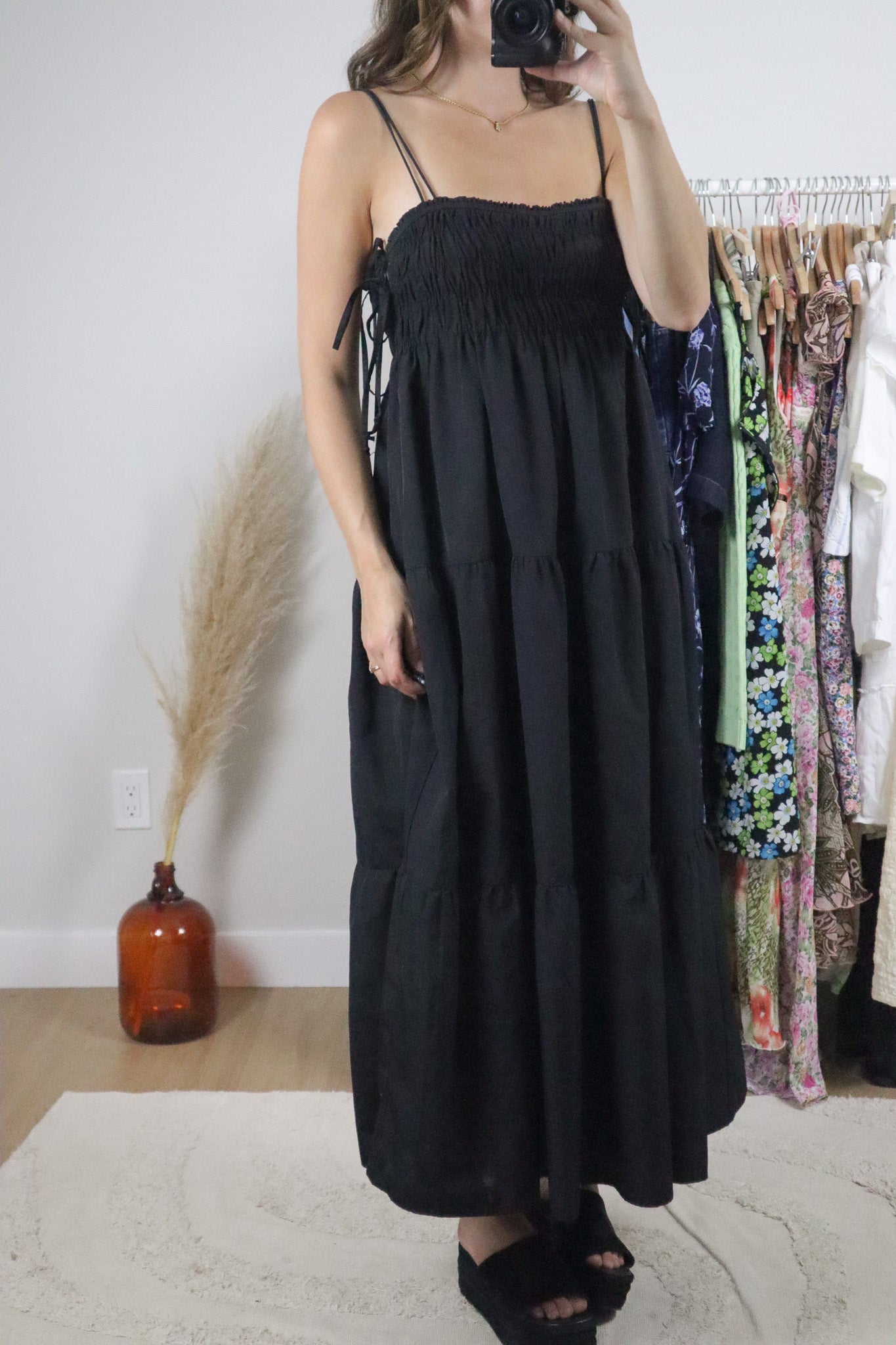 Modern x Cotton Smocked Zara Bow Maxi Dress (6)