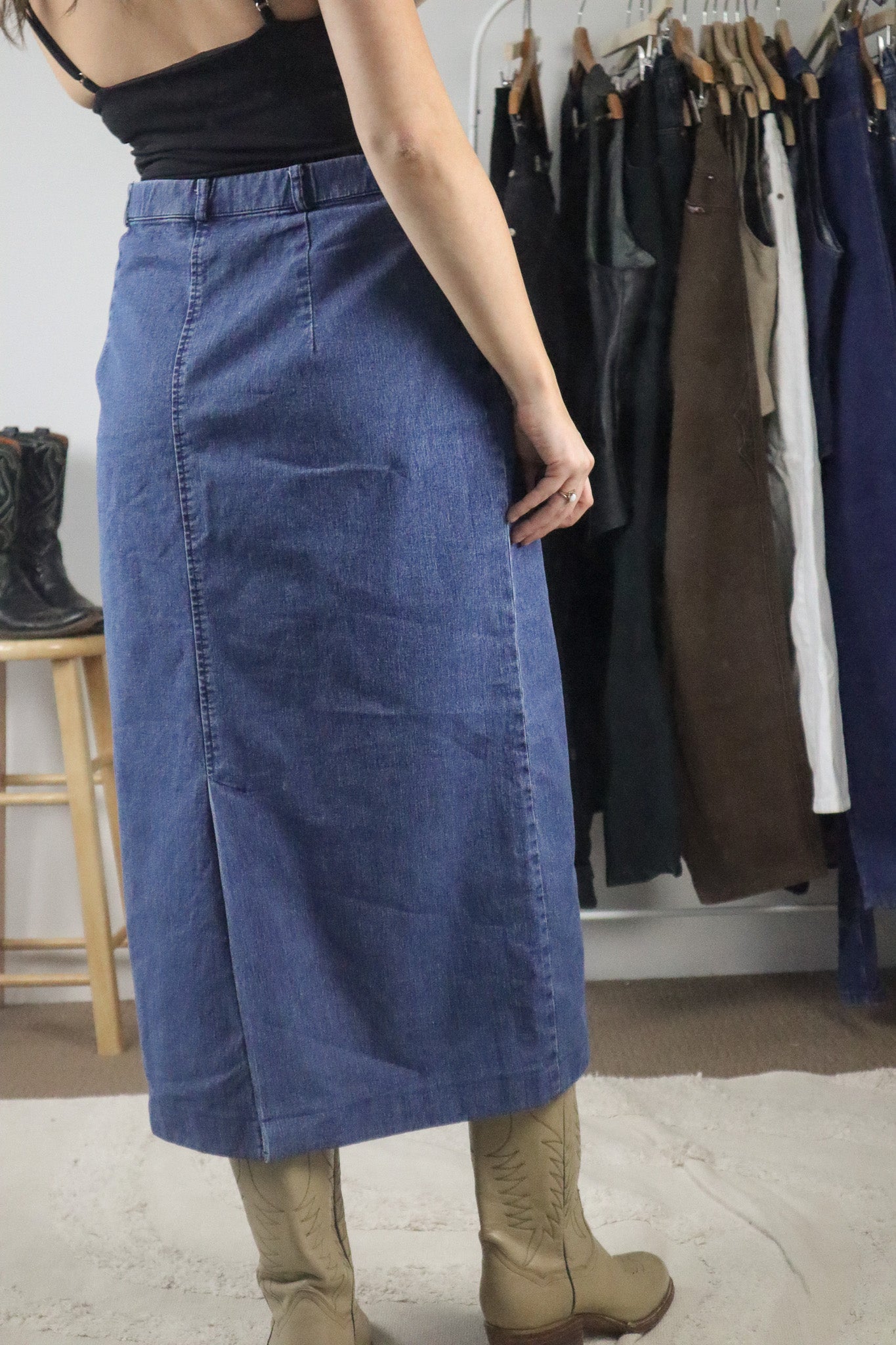 Made in Canada x Vintage x Maxi Skirt (L)
