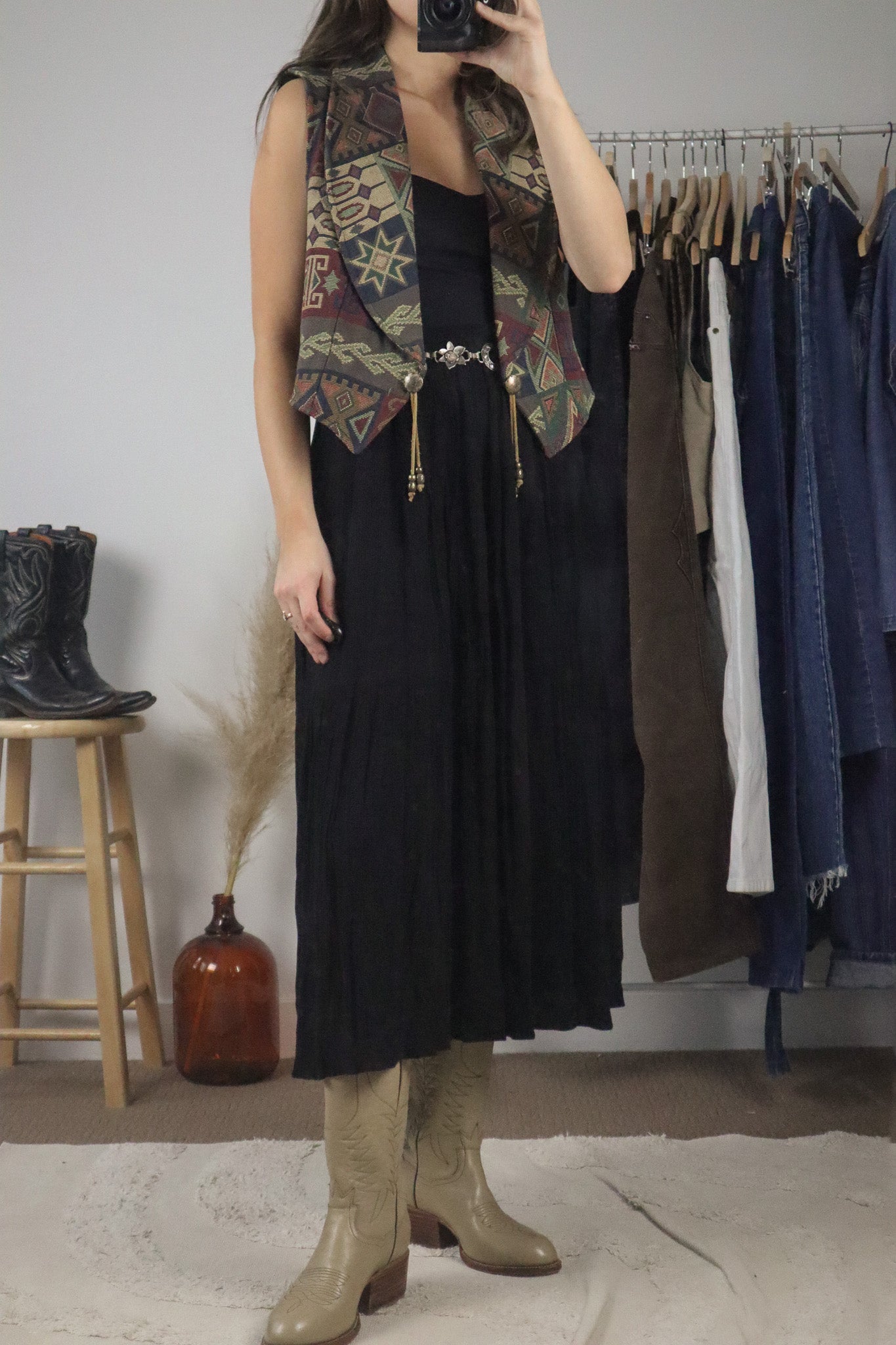 Made in Canada x Vintage x Tapestry Vest (M)
